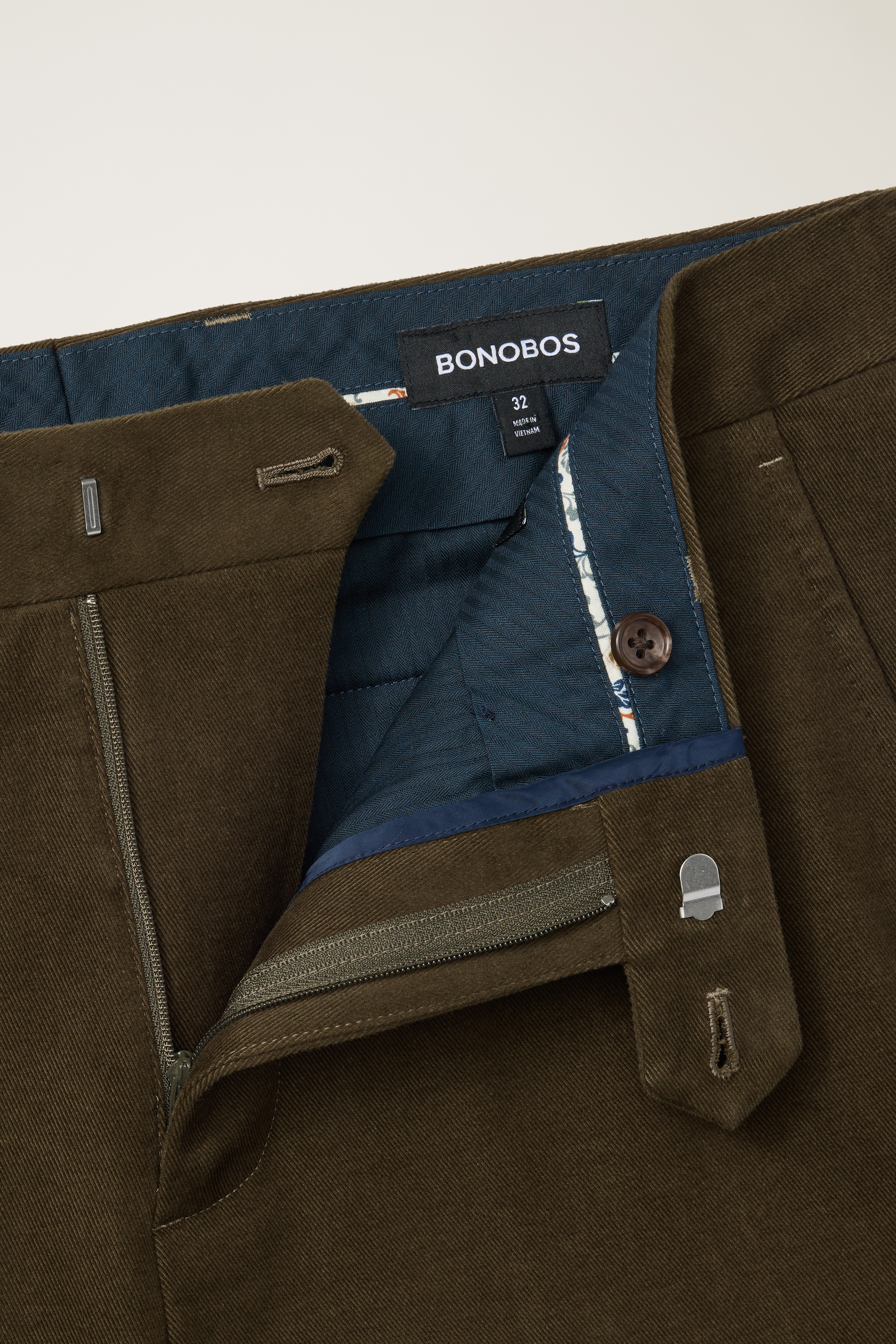 Jetsetter Italian Brushed Cotton Dress Pant Jetsetter Italian Brushed Cotton Dress Pant
