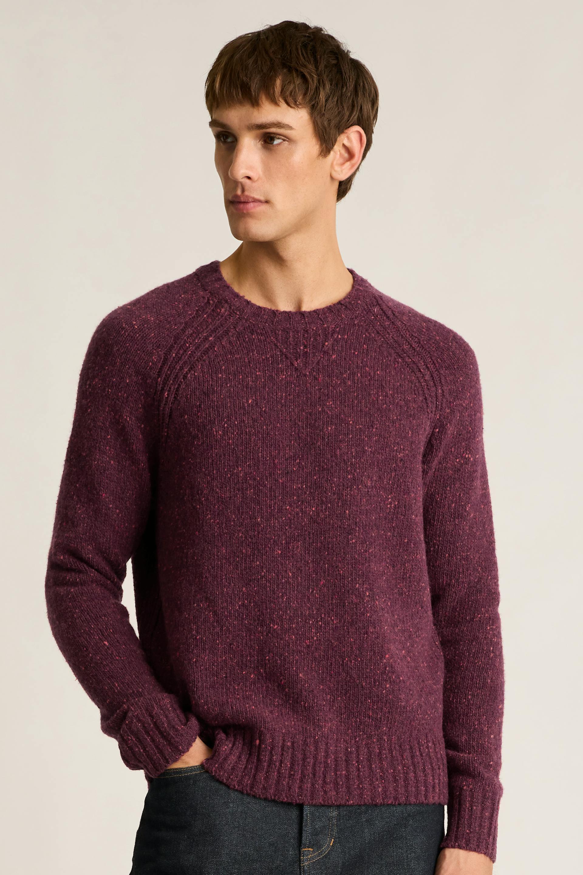 Donegal Crew Neck Sweater