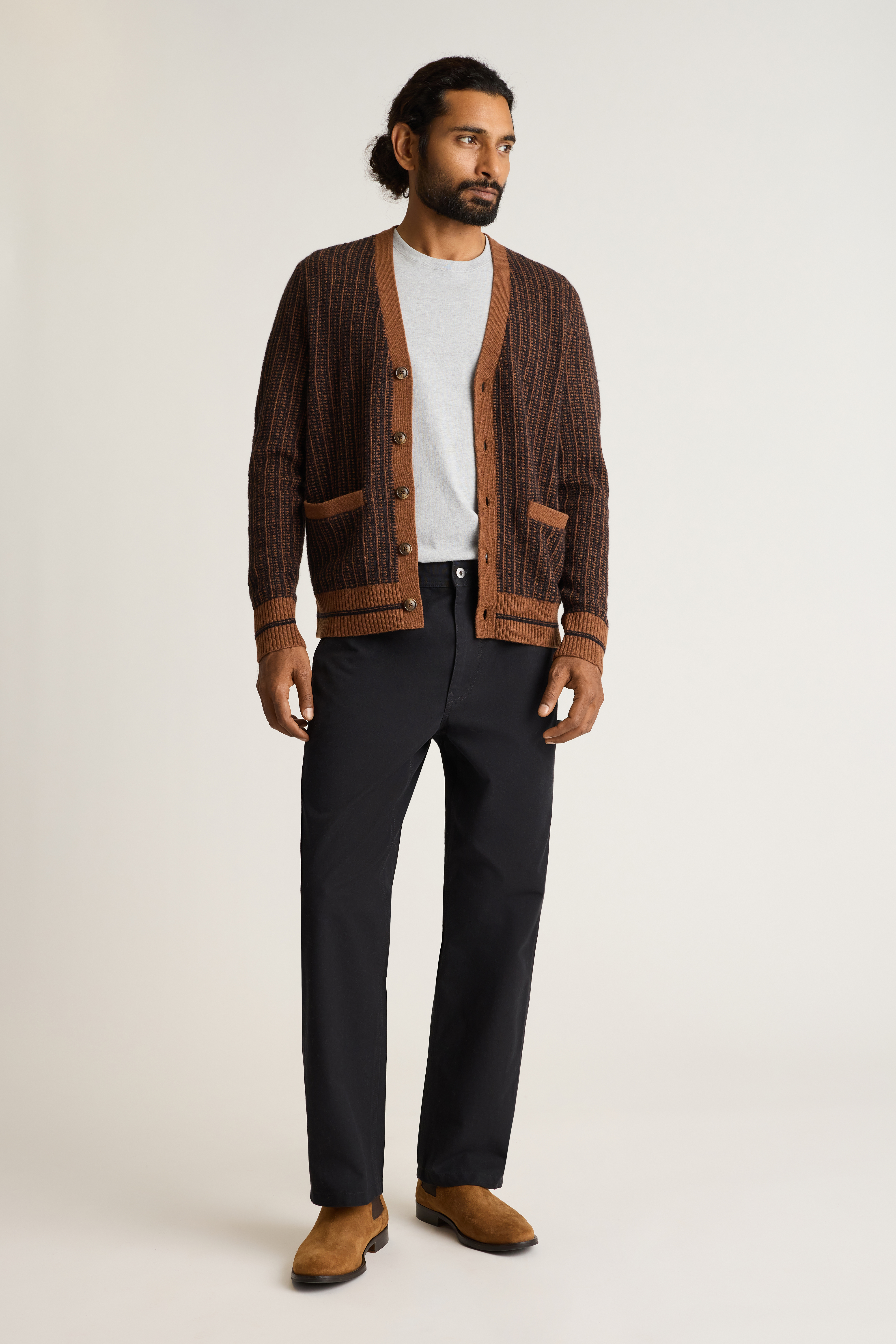 Extrafine Merino Retro Cardigan | Bonobos