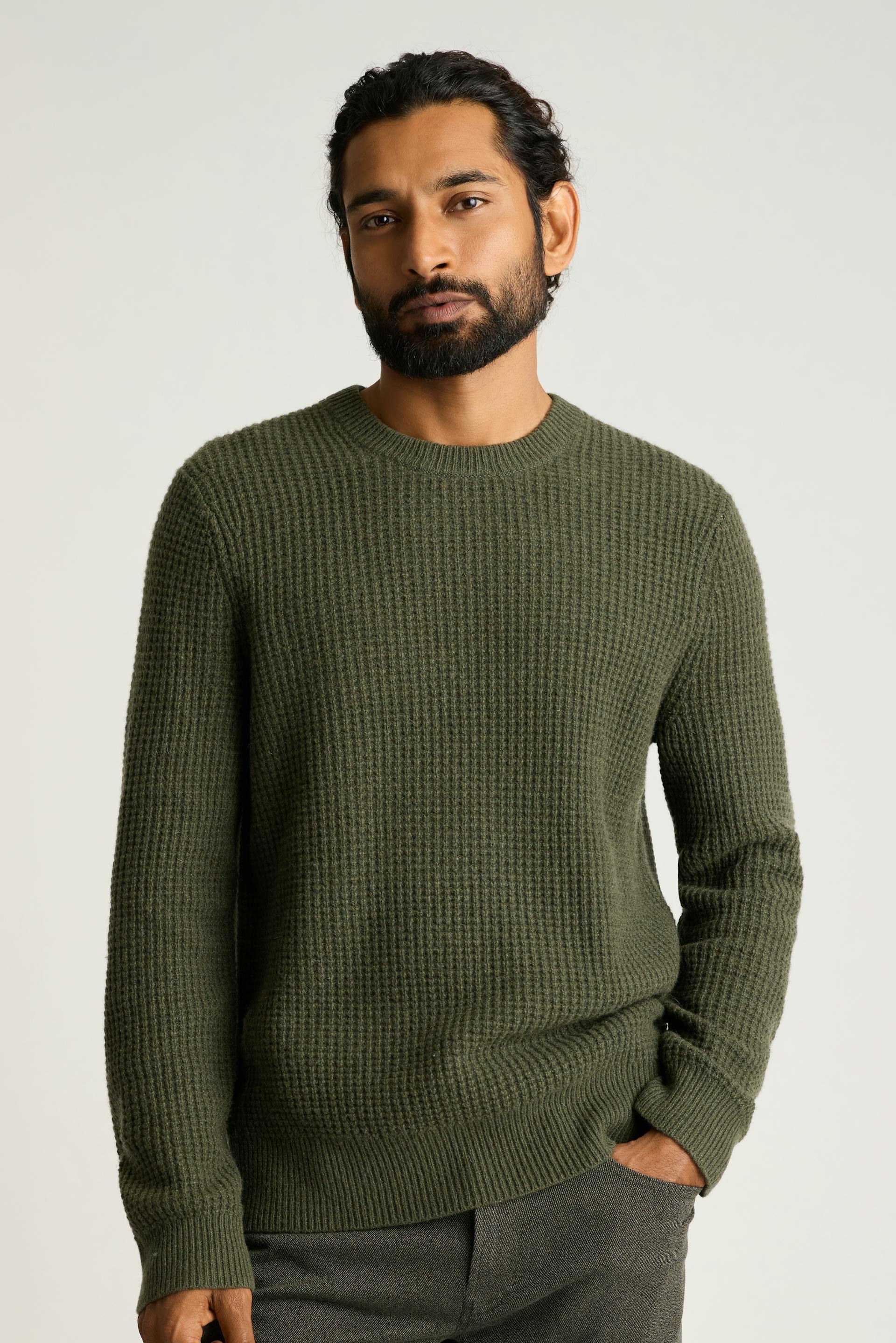 Italian Cashmere Crew Neck Sweater
