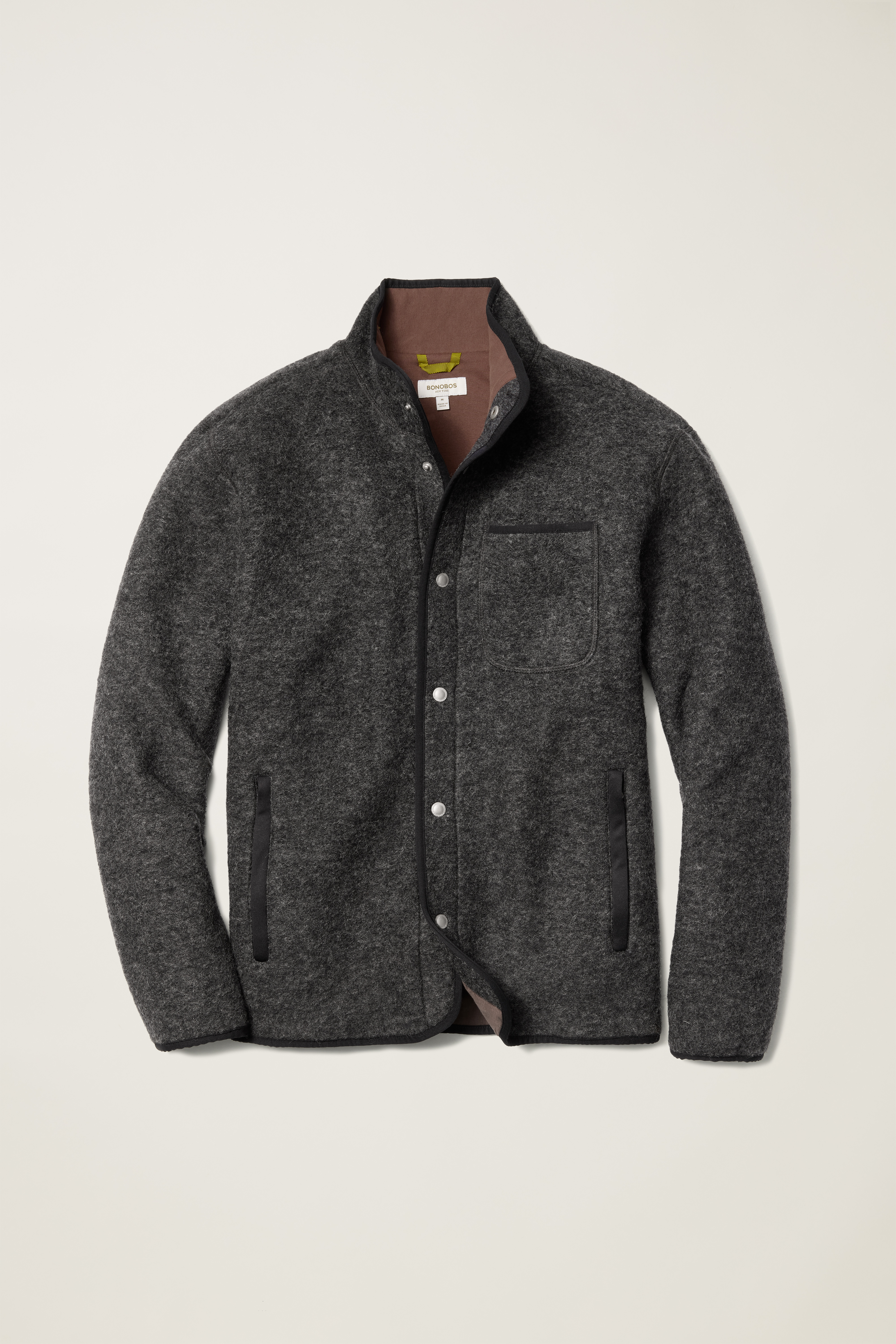 Italian Wool Fleece Jacket | Bonobos