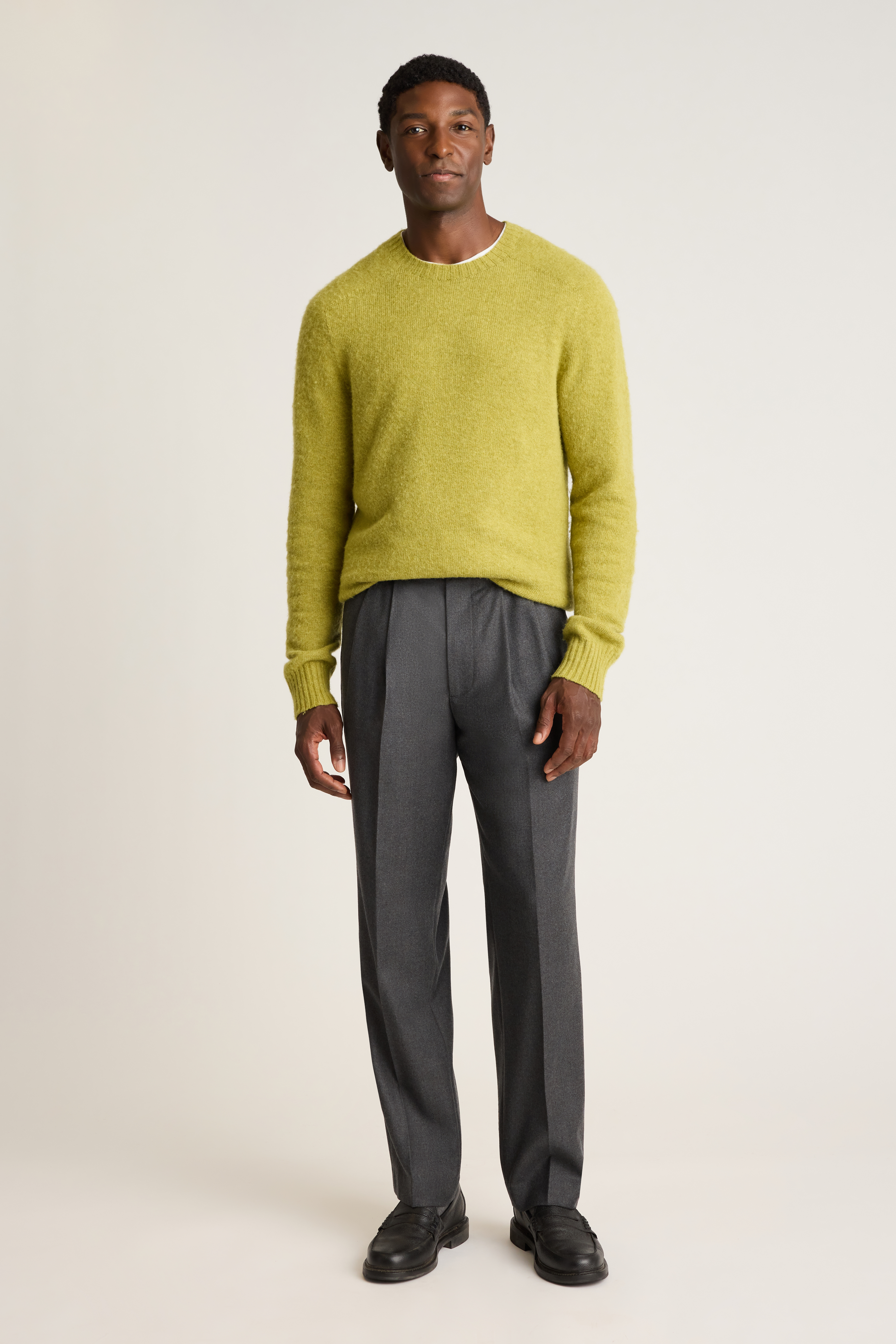 Italian Pleated Wool Trouser
