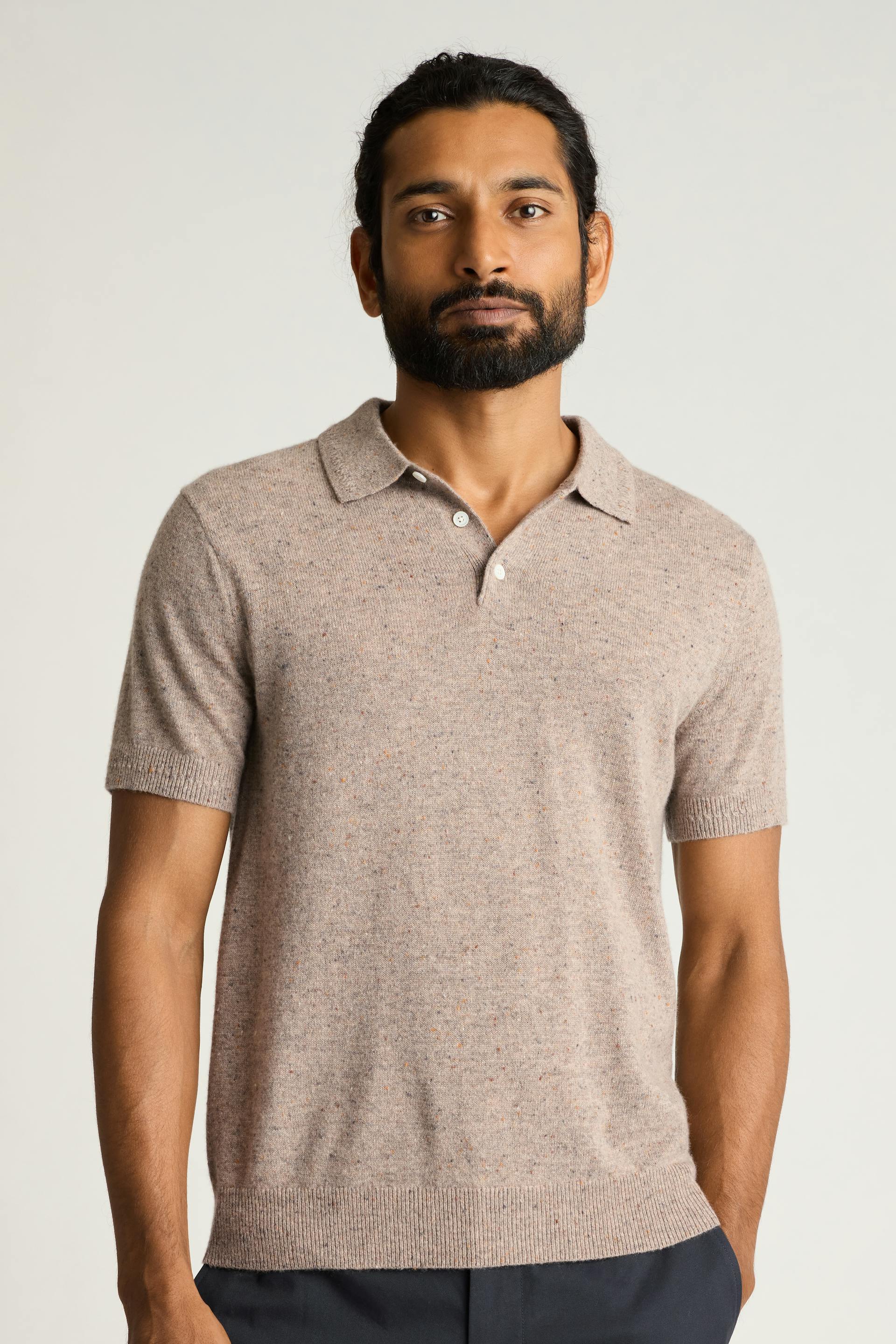 Cashmere Sweater Polo