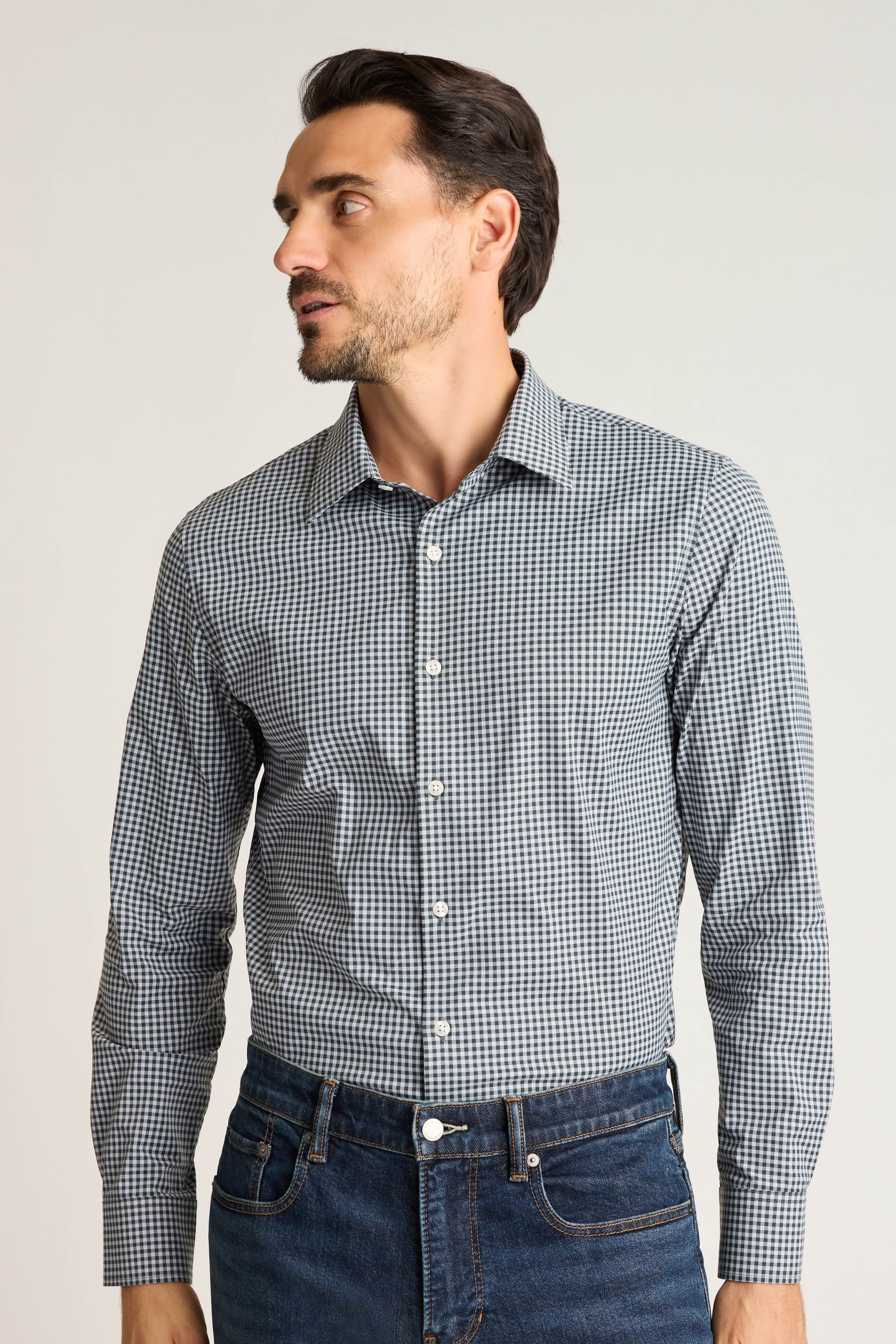 Tech Button Down Shirt