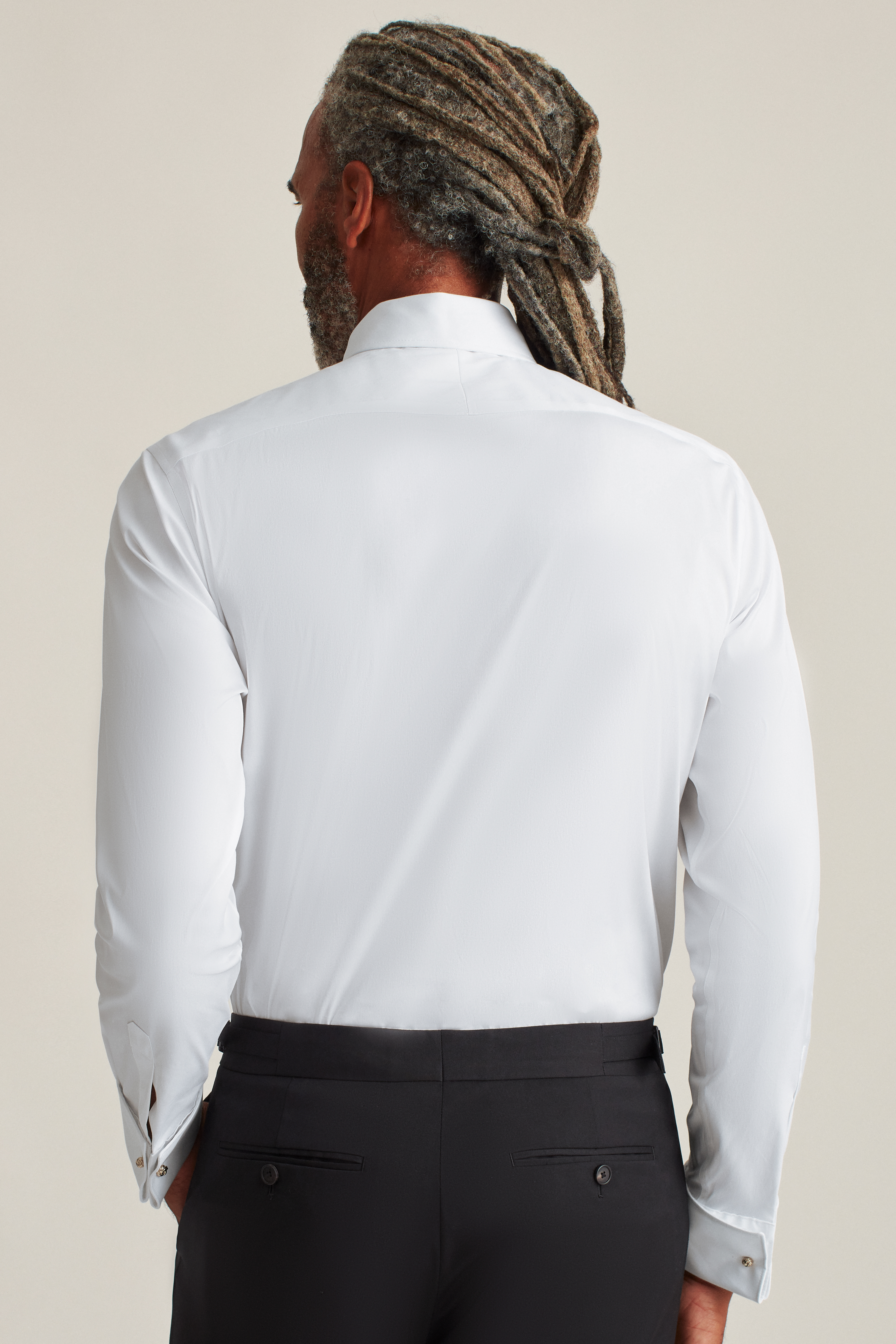 tuxedo dress shirt NEIL ALLYN PLEATED SLIM FIT TUXEDO SHIRT, 15½ 32/33 / White main image 0