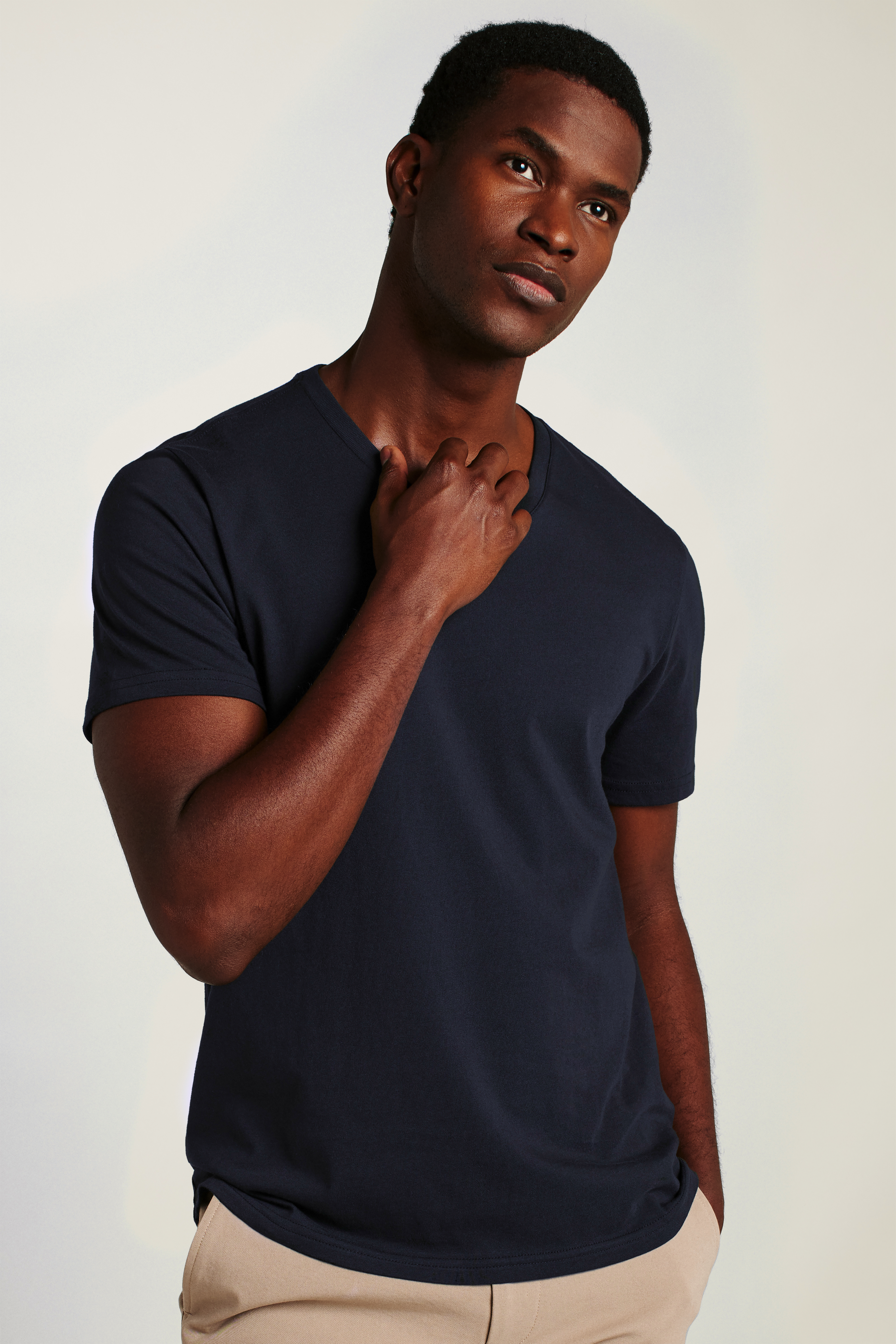 Forever Soft Cotton  V-Neck Tee