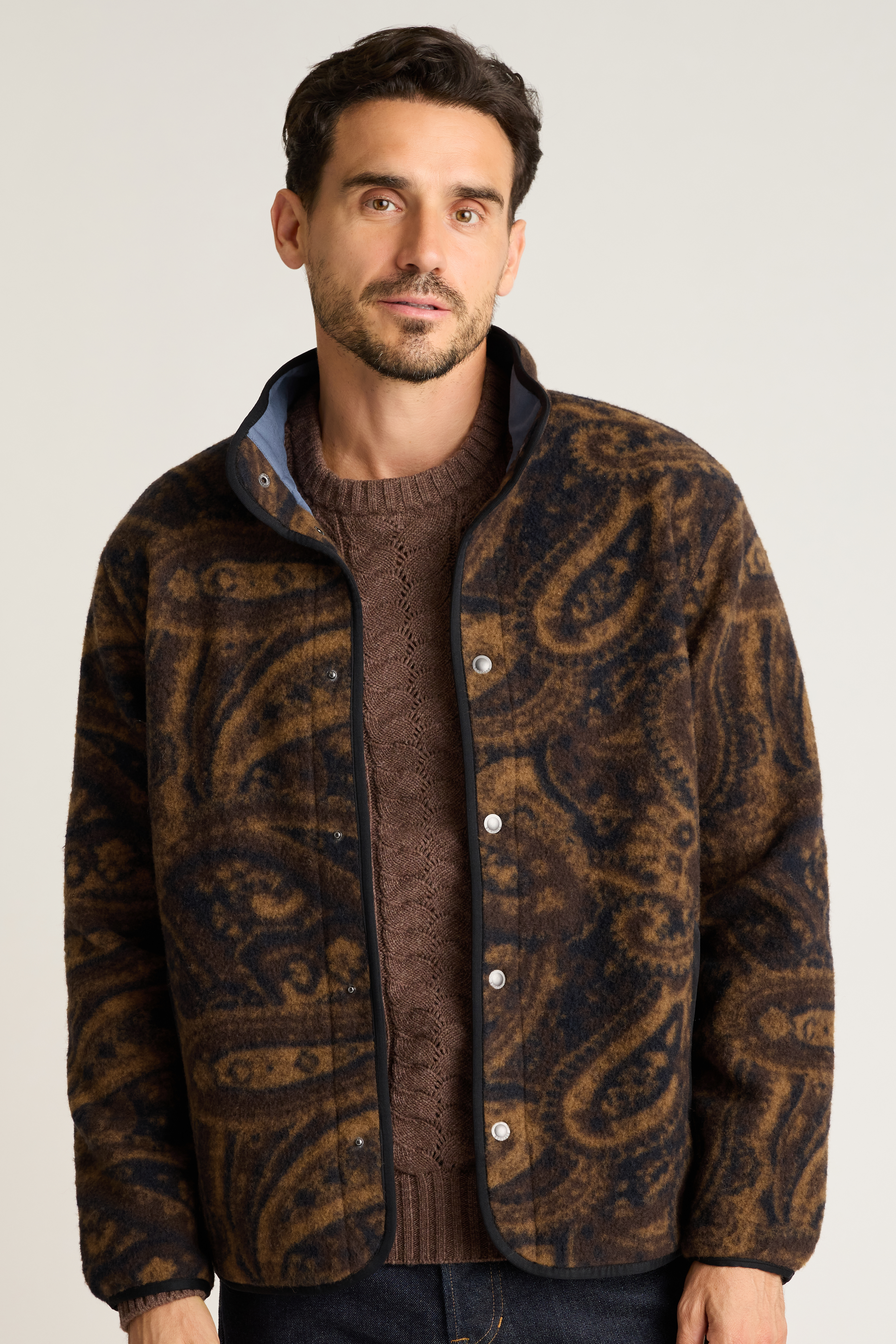 Italian Wool Fleece Jacket