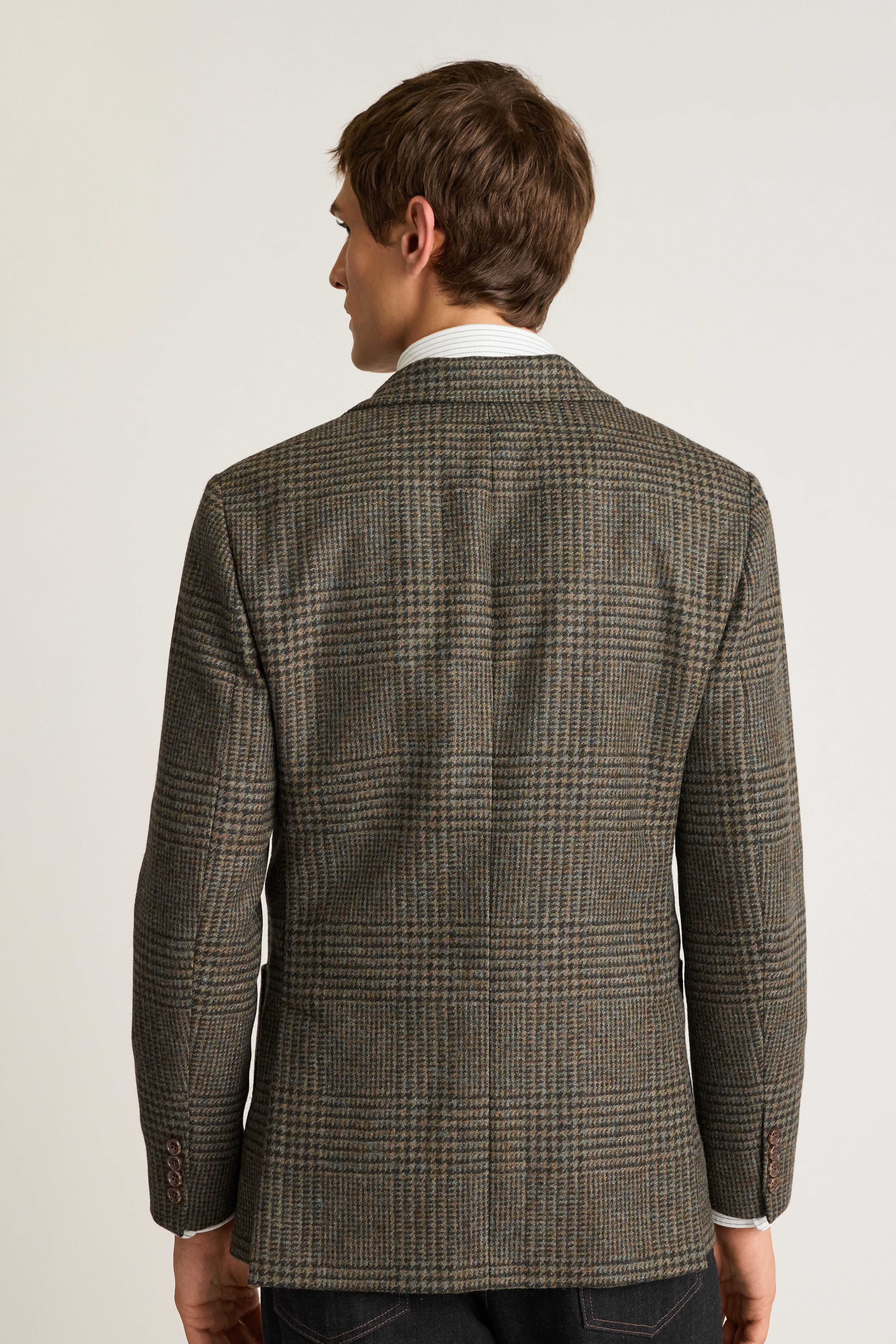 Blazer Homme Brighton En Pure Laine Neuve - Taille XL, Gris, Fait En Angleterre