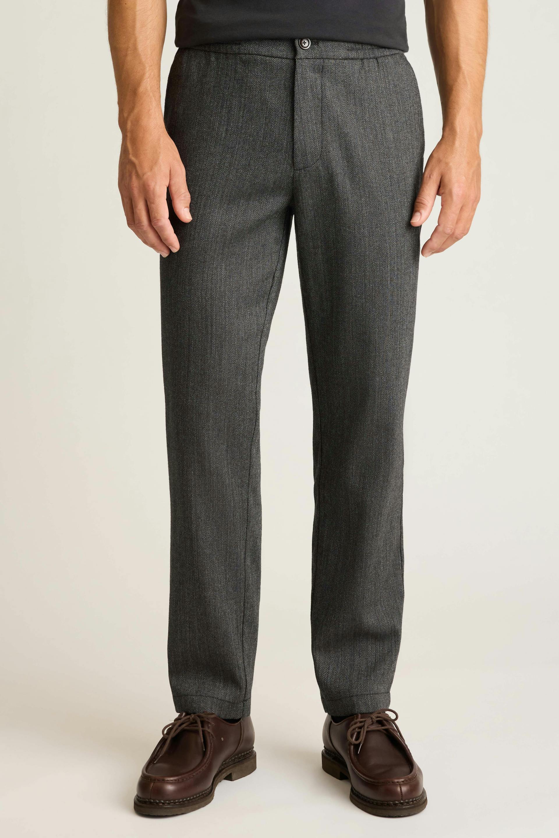 Wool Drawstring Trouser