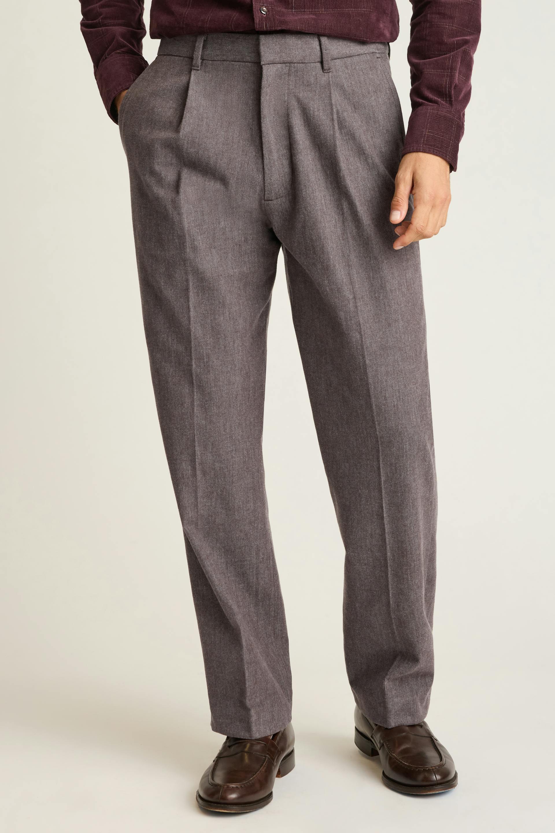 Prince Street Pleated Trouser