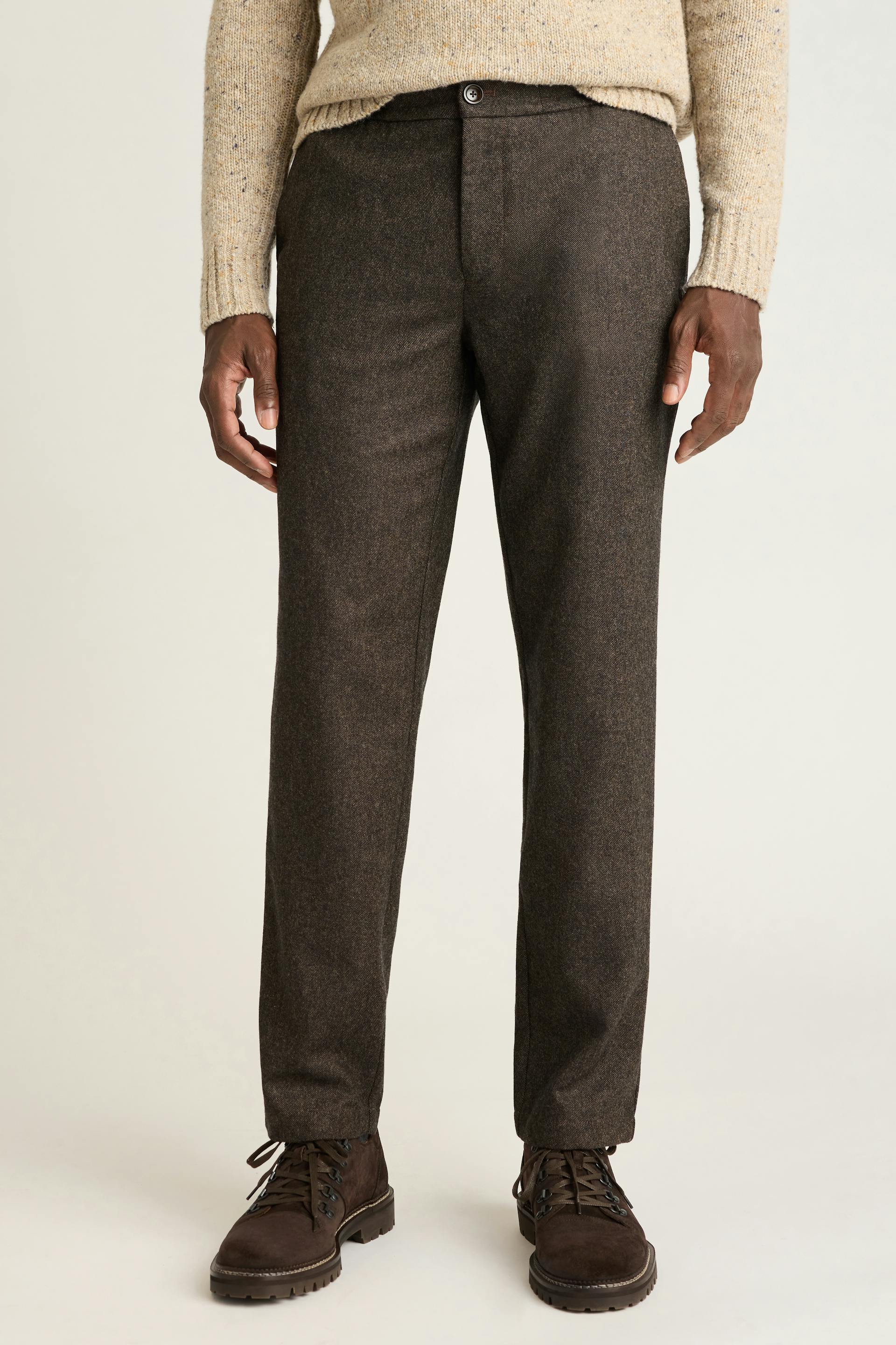 Wool Drawstring Trouser