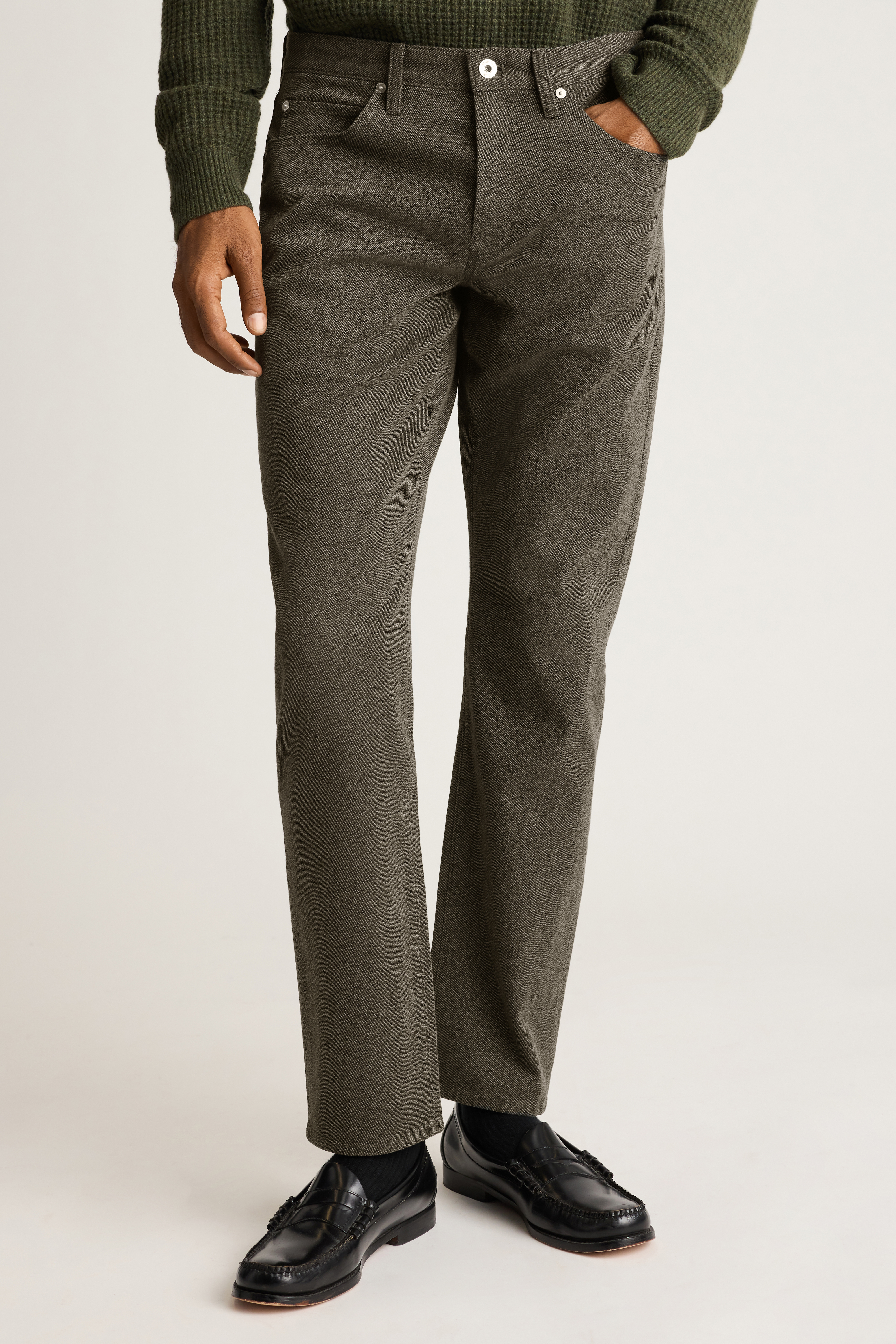 Ridgewood Textured 5-Pocket Pant