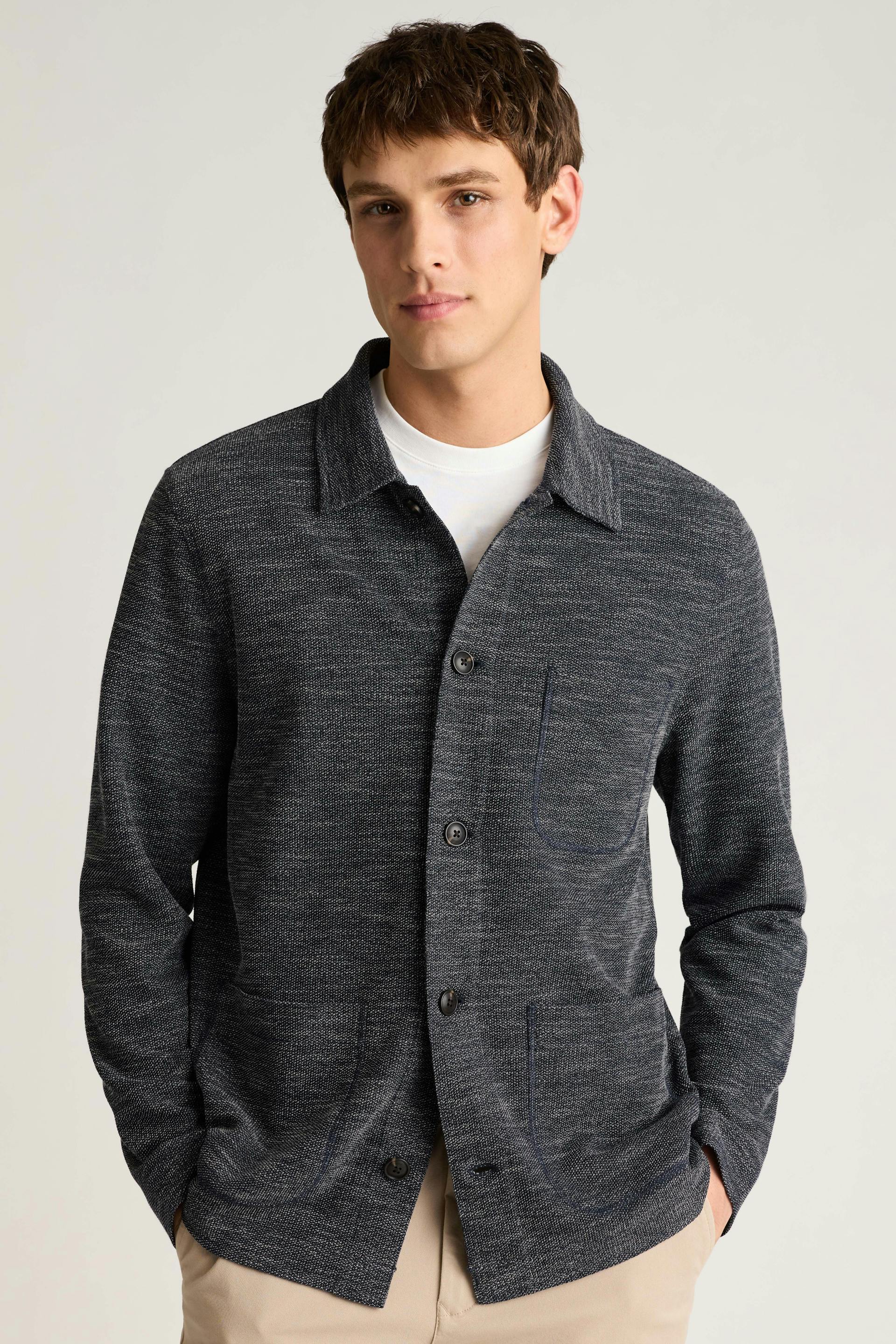 Italian Sweater Chore Jacket