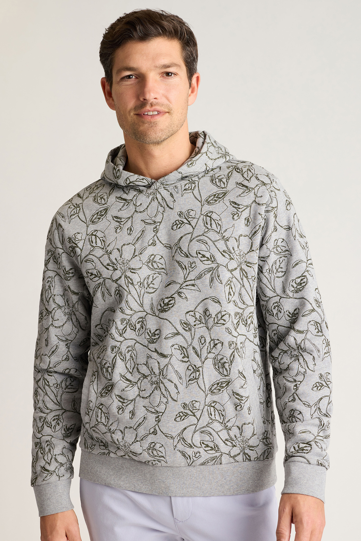 Embroidered French Terry Hoodie