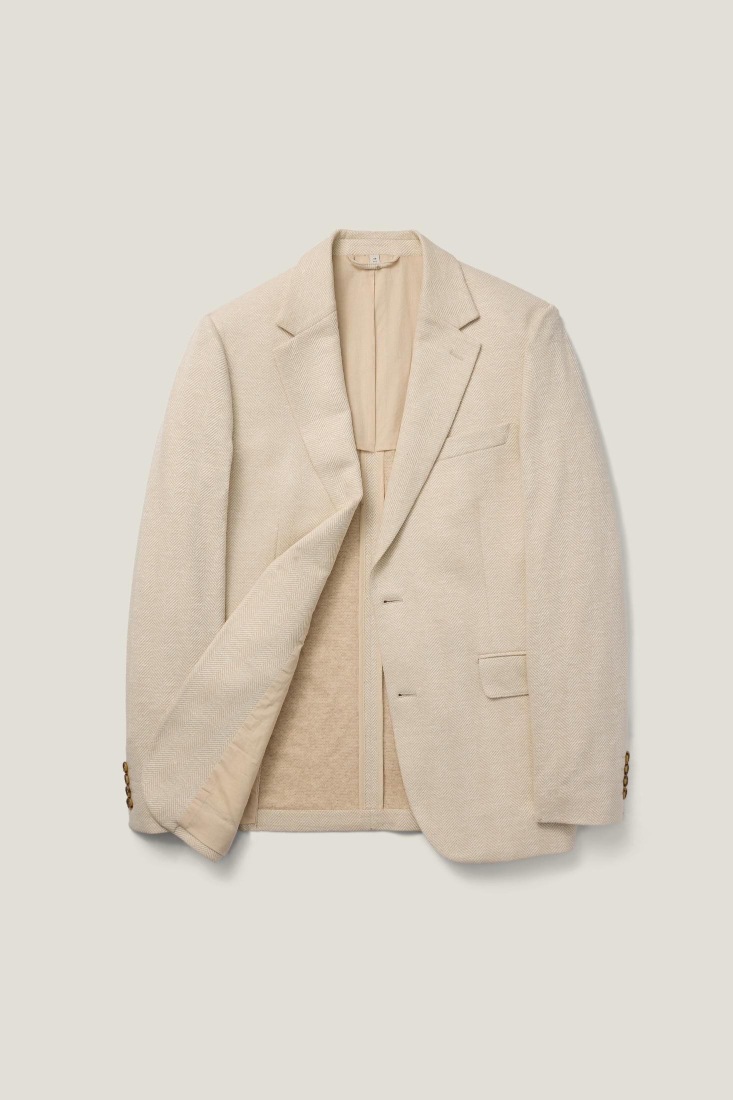 Italian Linen Blend Knit Blazer