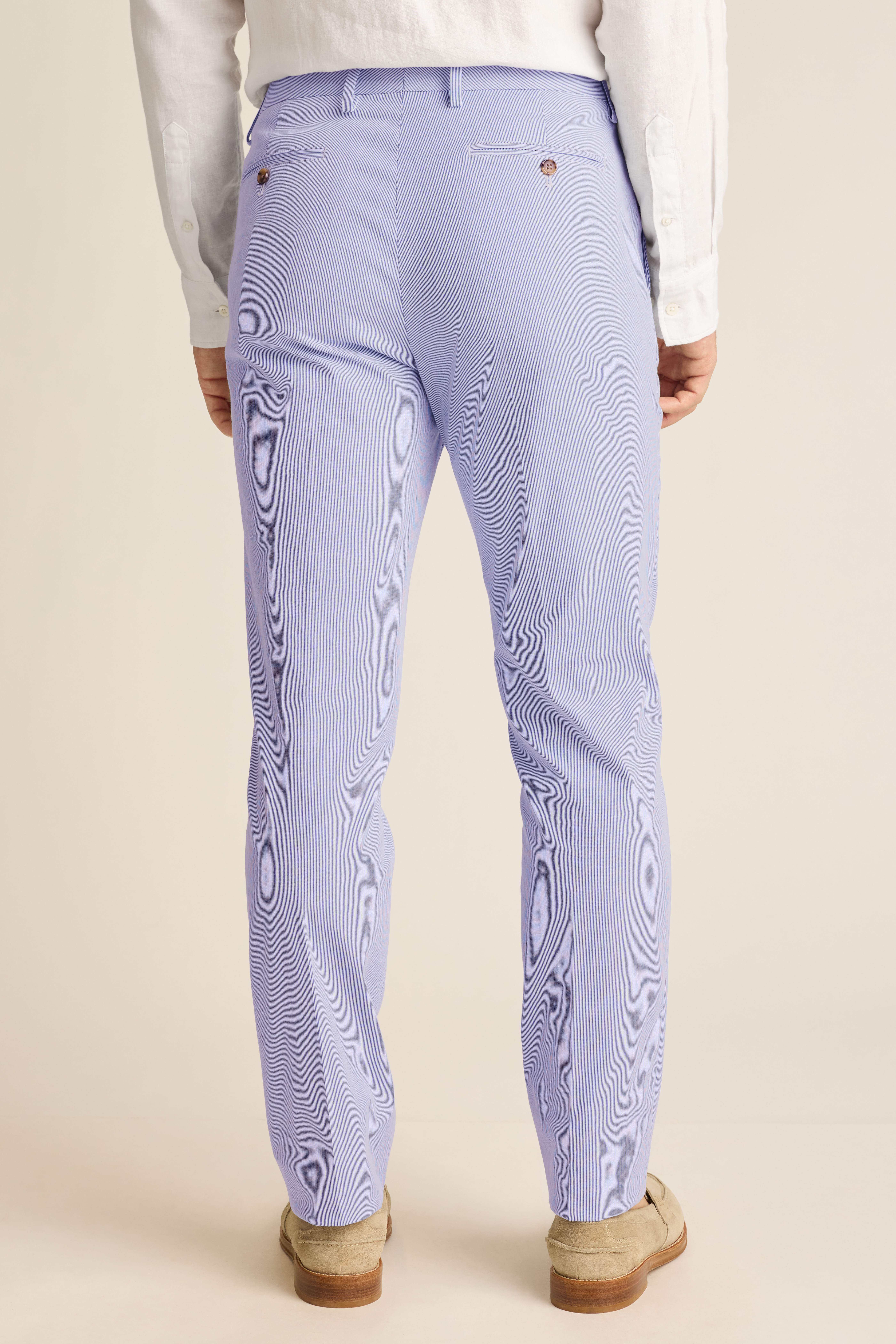 Jetsetter Italian Cotton Dress Suit Pants Slim for Men by Bonobos - Light Blue Micro Stripe - 3134 Jetsetter Italian Cotton Dress Suit Pants Slim for Men by Bonobos - Light Blue Micro Stripe - 3134