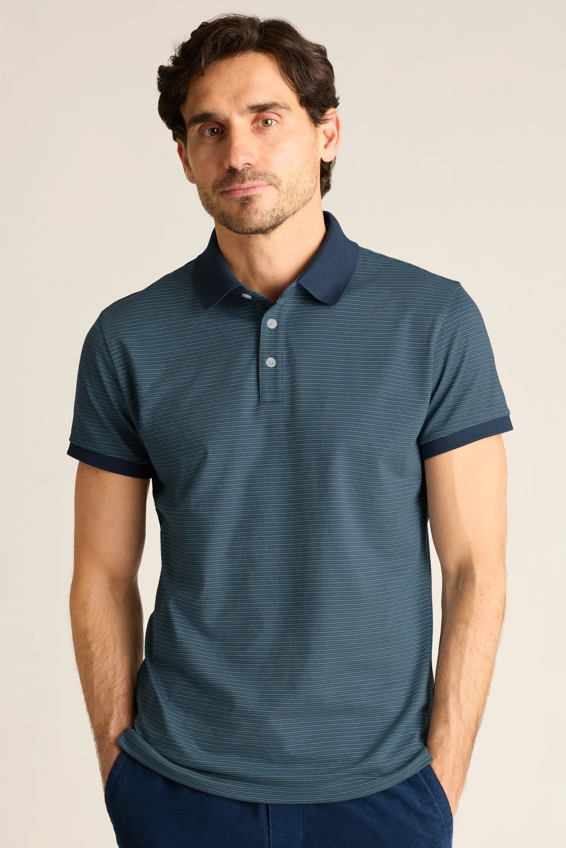 Stretch Pique Polo