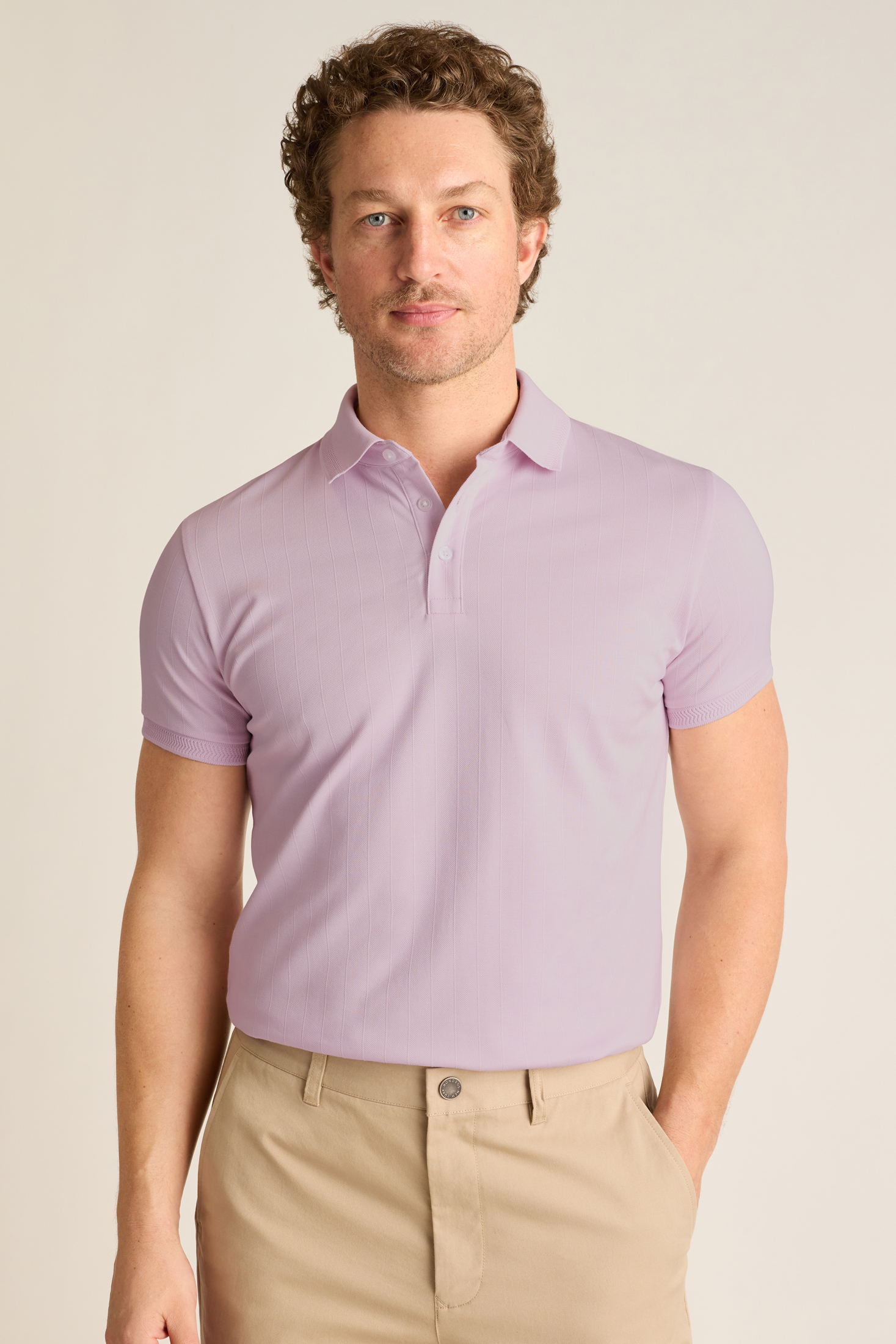 Stretch Pique Polo