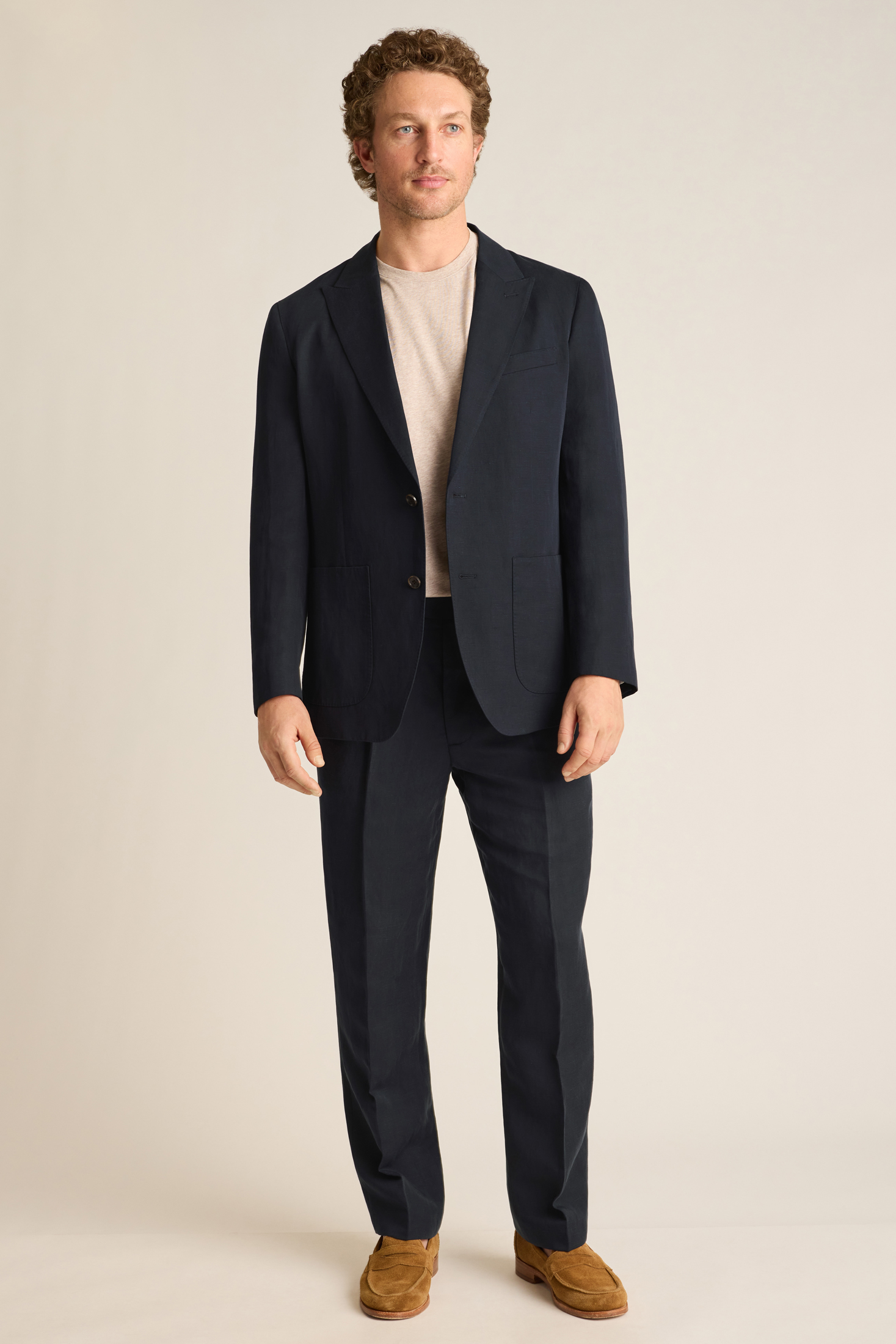 Cooper Italian Linen Tencel Blazer