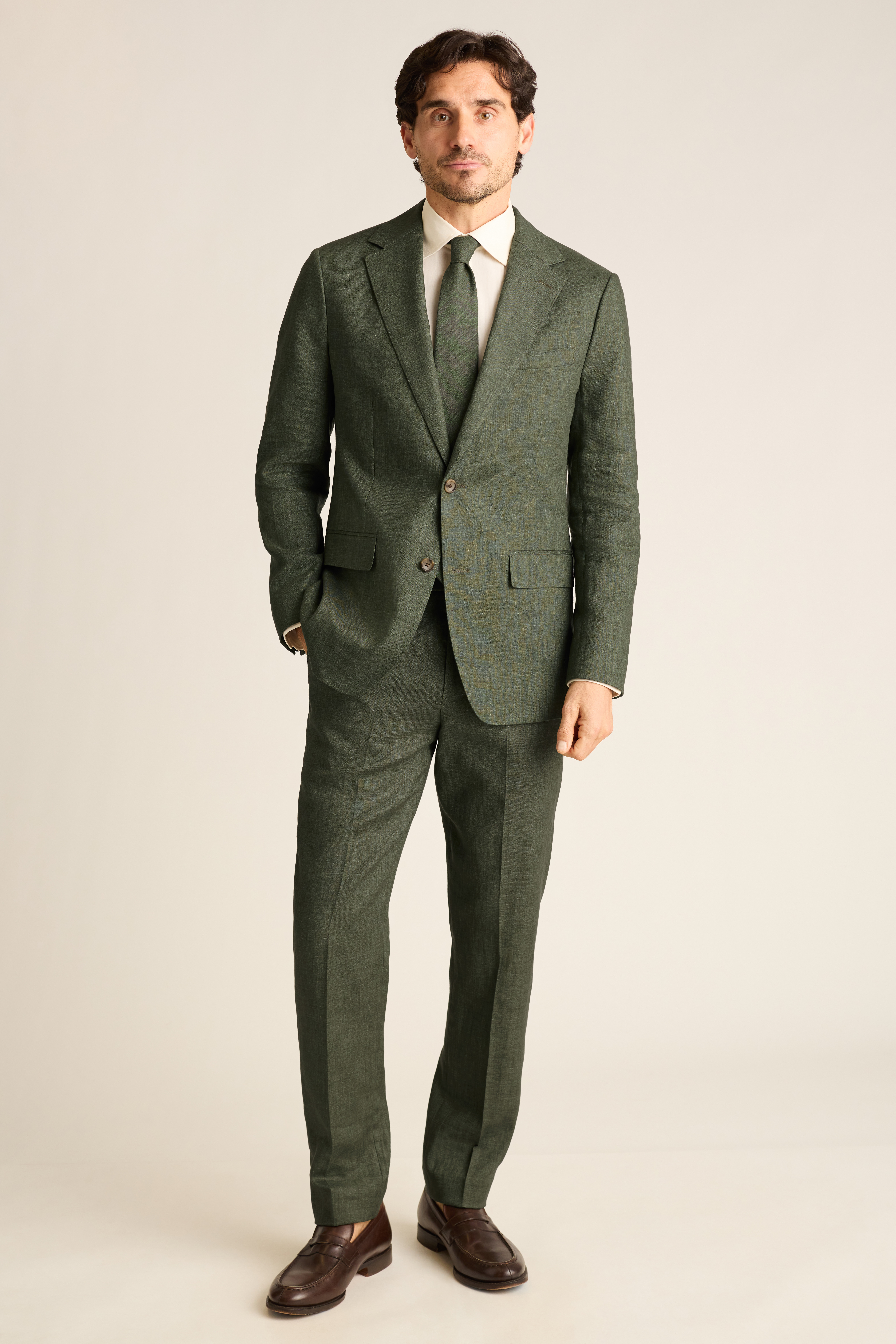Jetsetter Italian Linen Suit