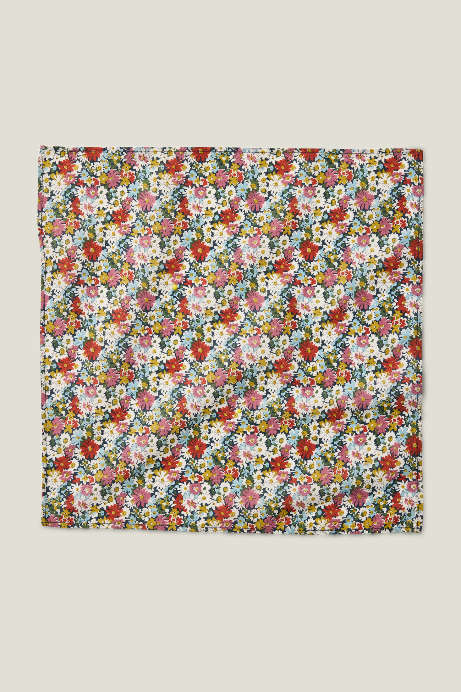Cotton Pocketsquare Made With Liberty Fabric