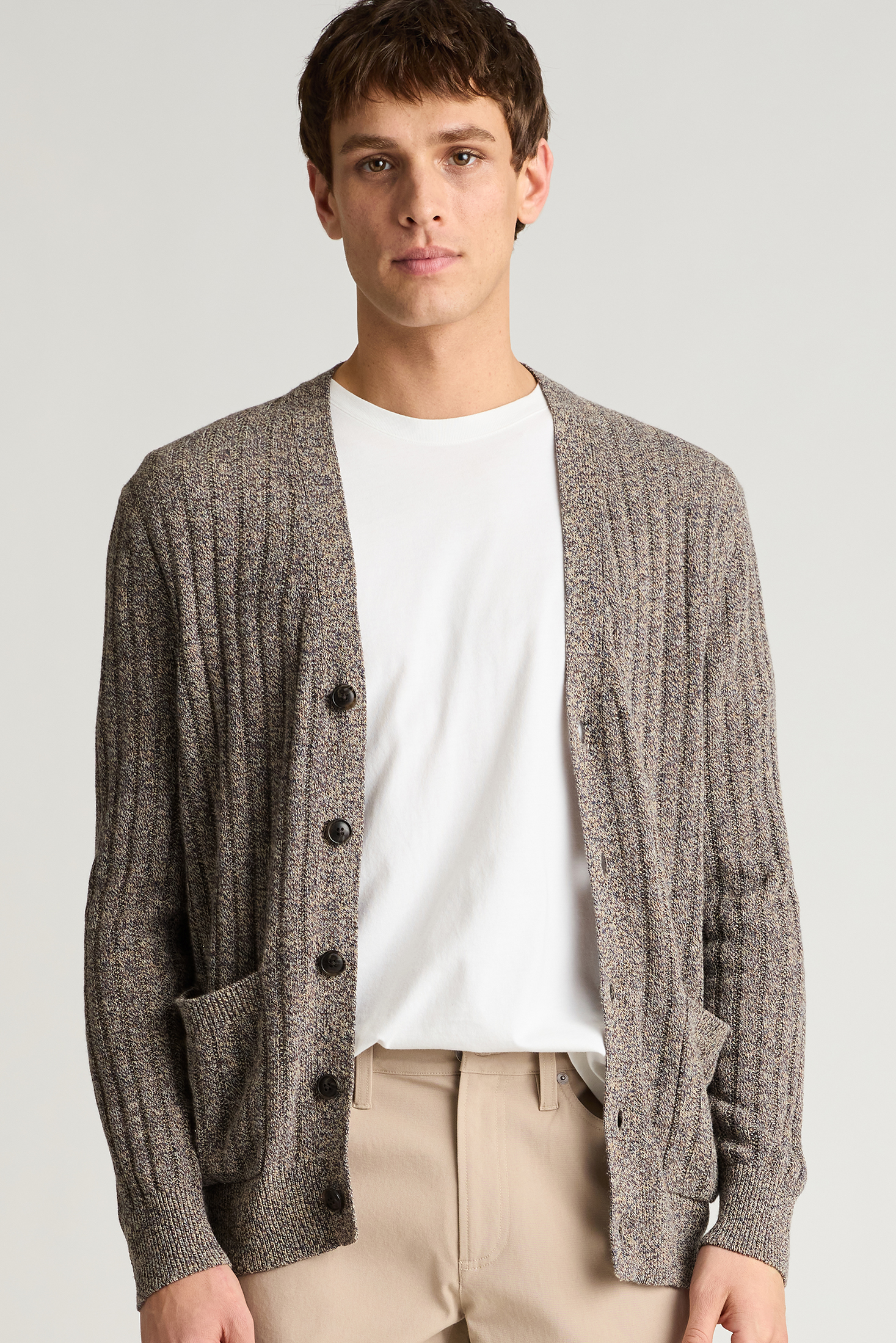 Italian Linen Cotton Cardigan