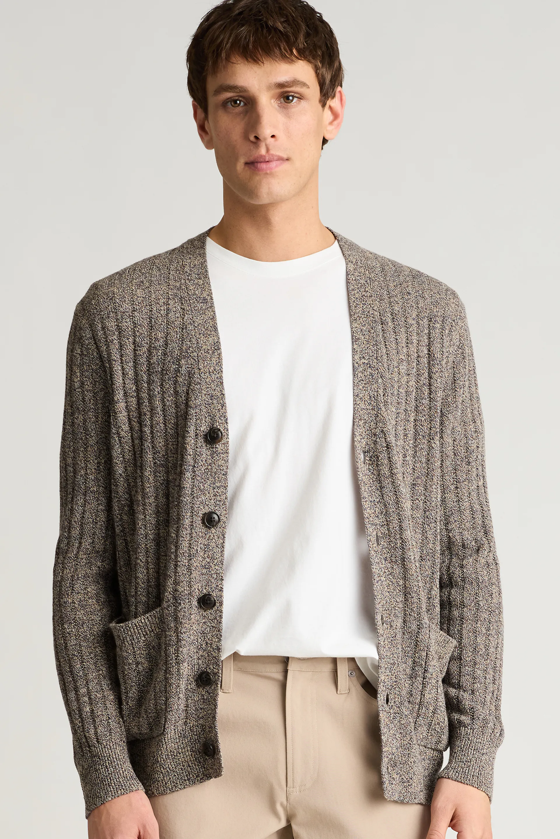 Italian Linen Cotton Cardigan