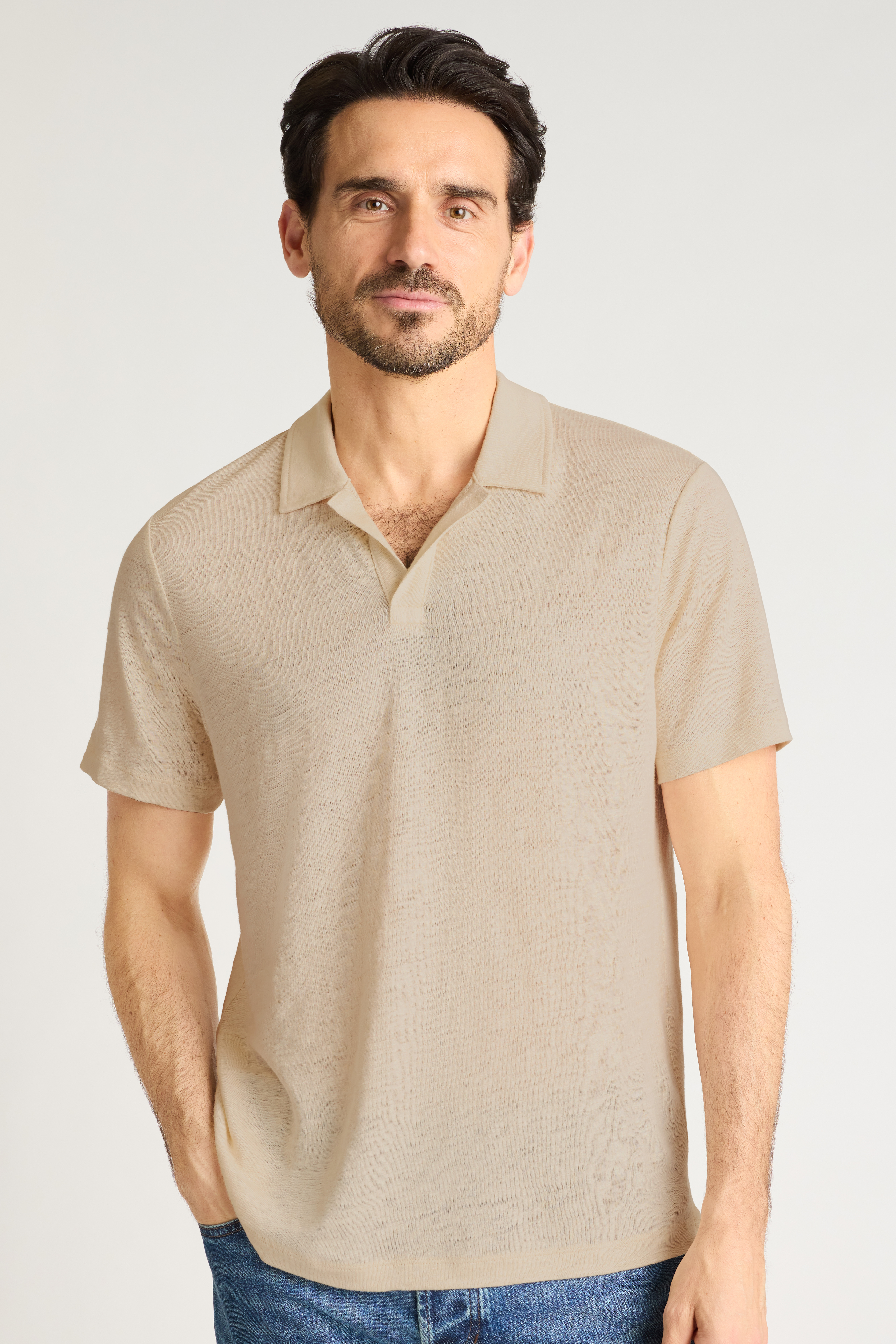 Linen Polo