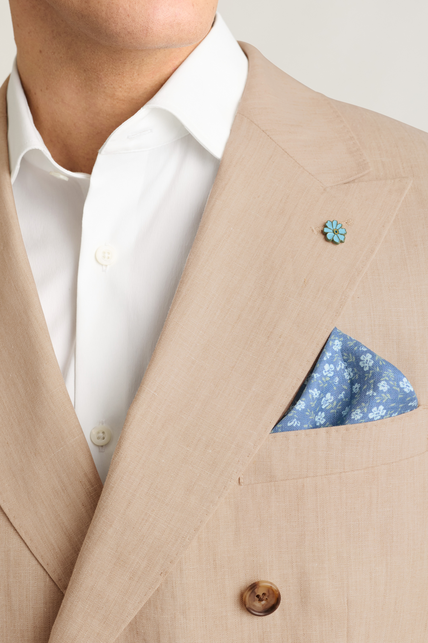 Loose Double Breasted 6B Blazer soerte