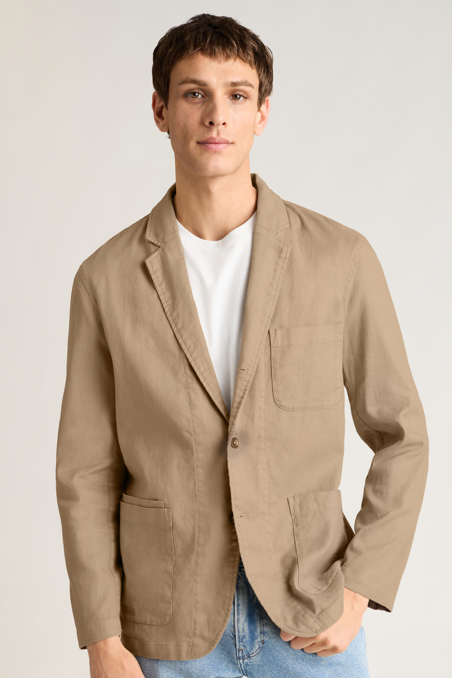 Coastal Linen Blazer