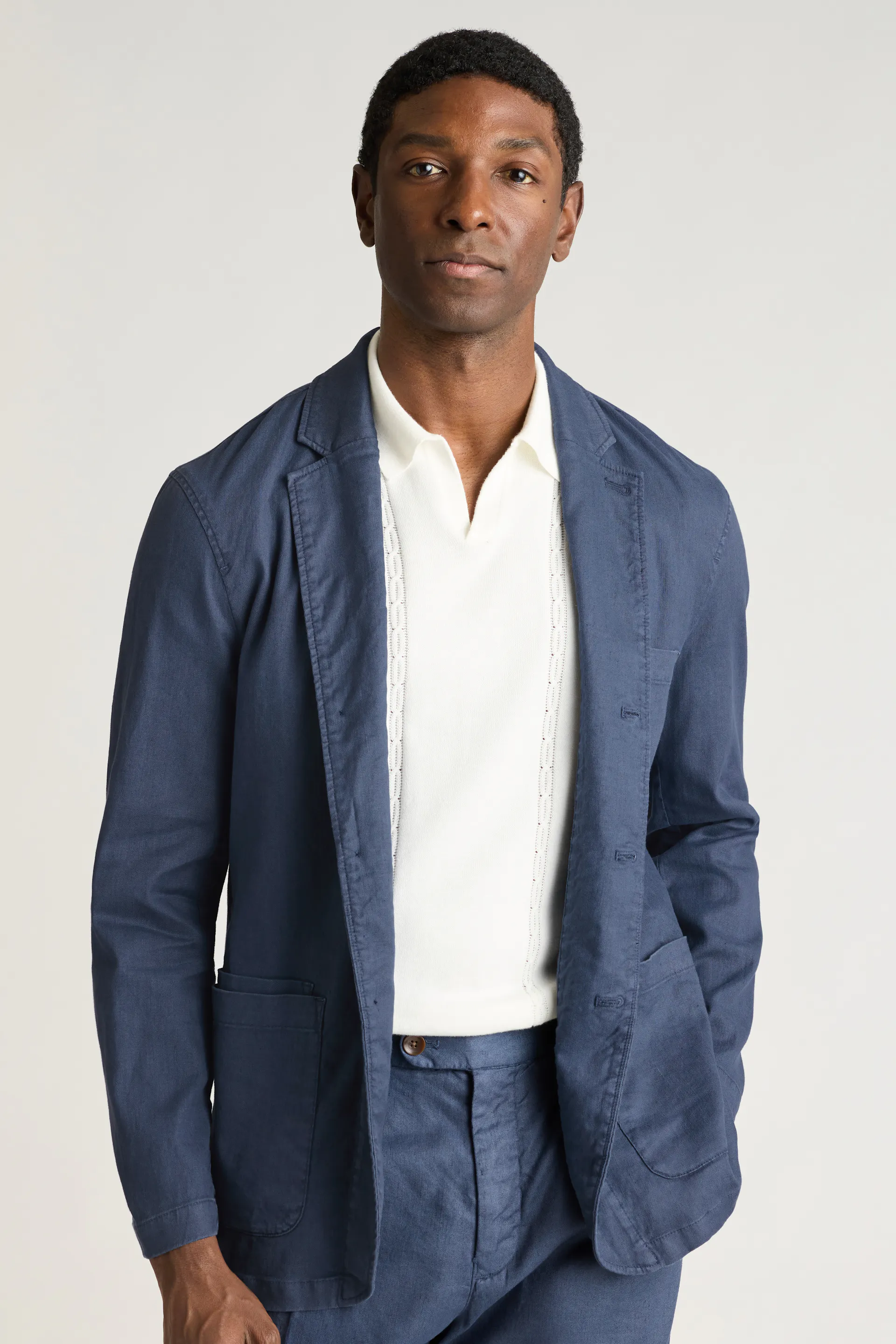Coastal Linen Blazer