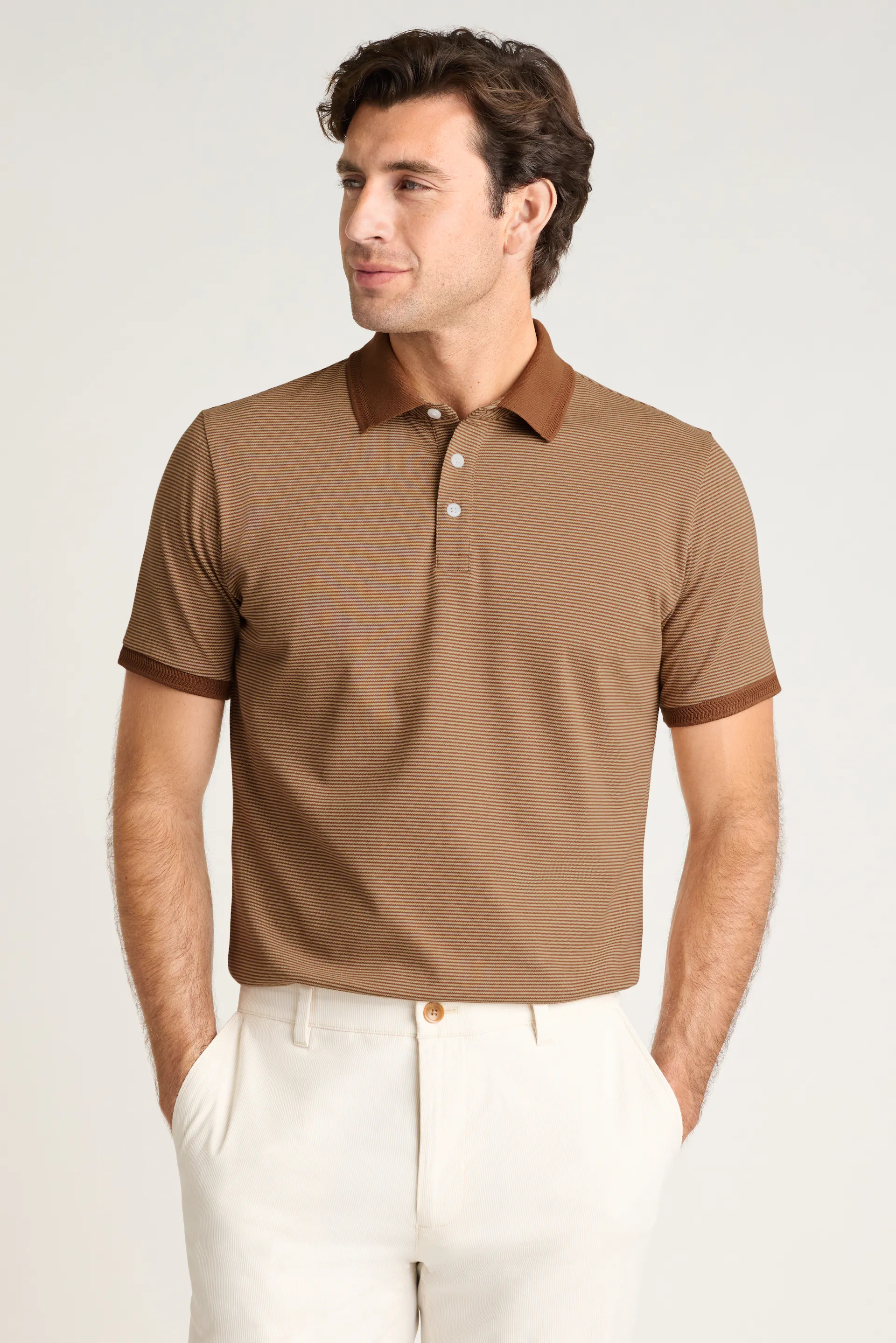 Stretch Pique Polo