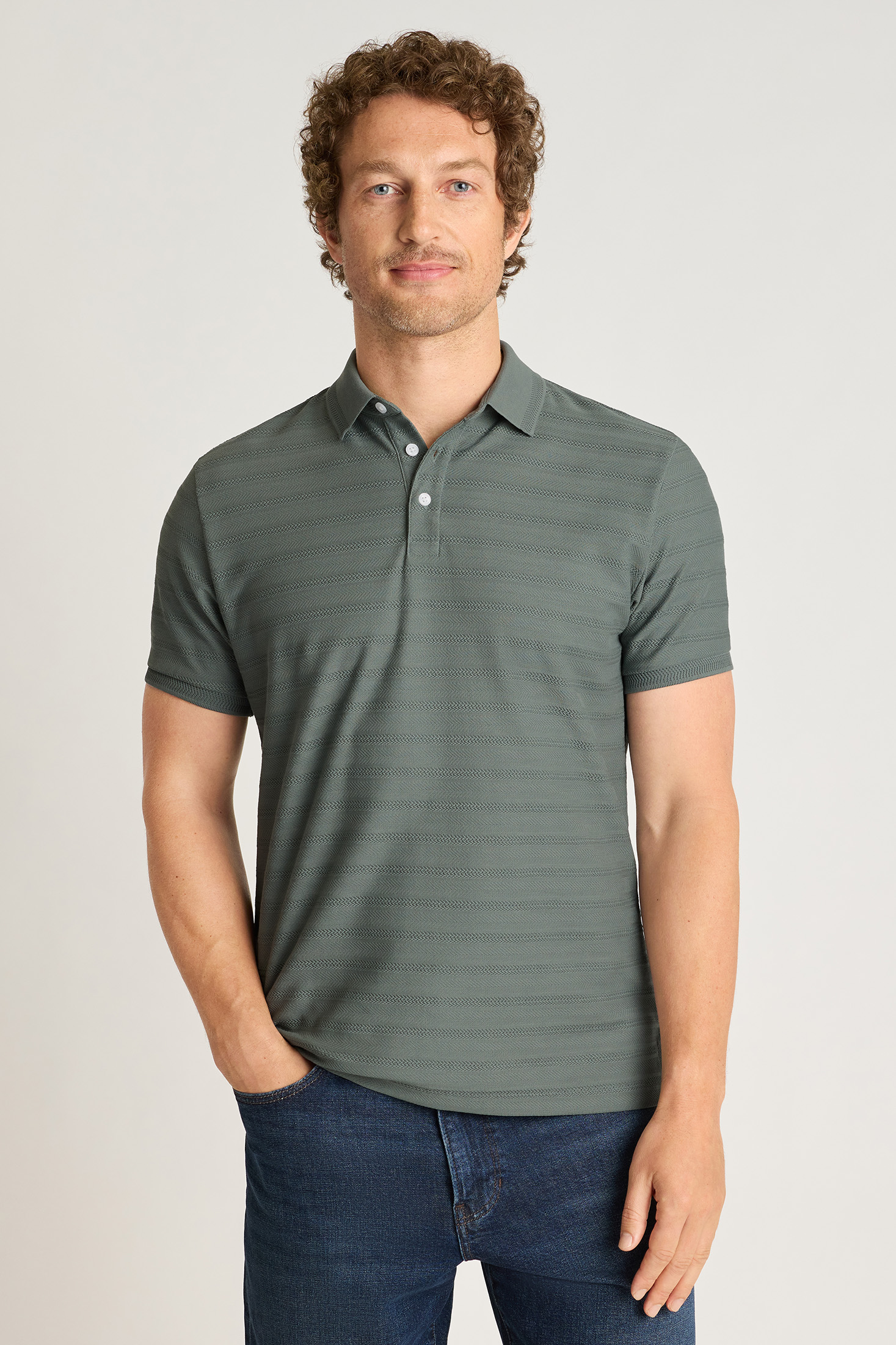 Stretch Pique Polo