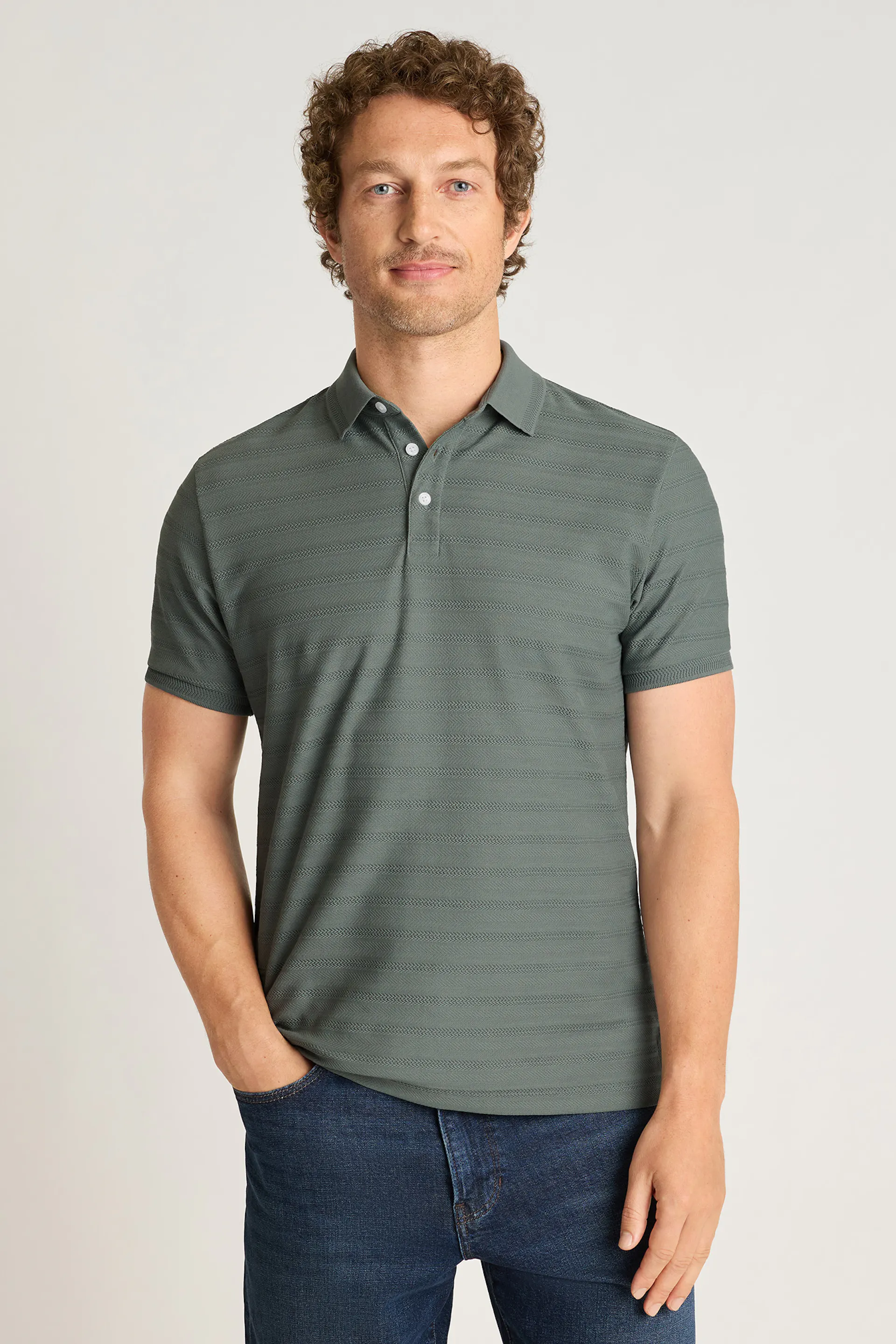 Stretch Pique Polo