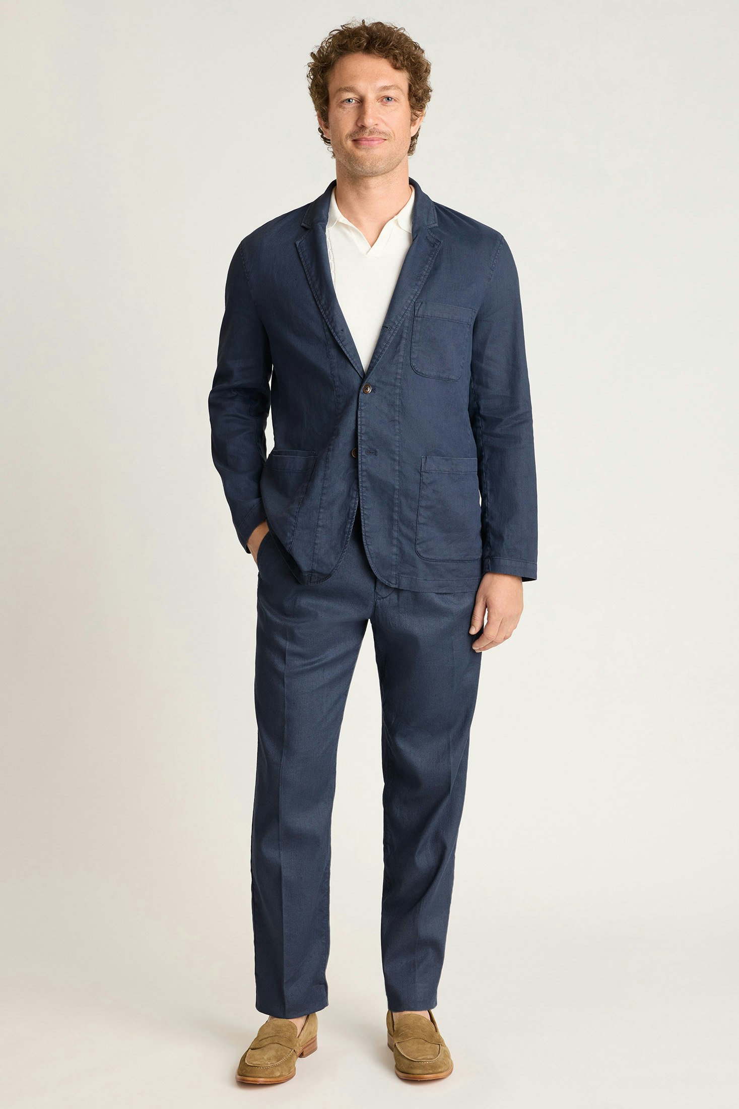 Coastal Linen Blazer