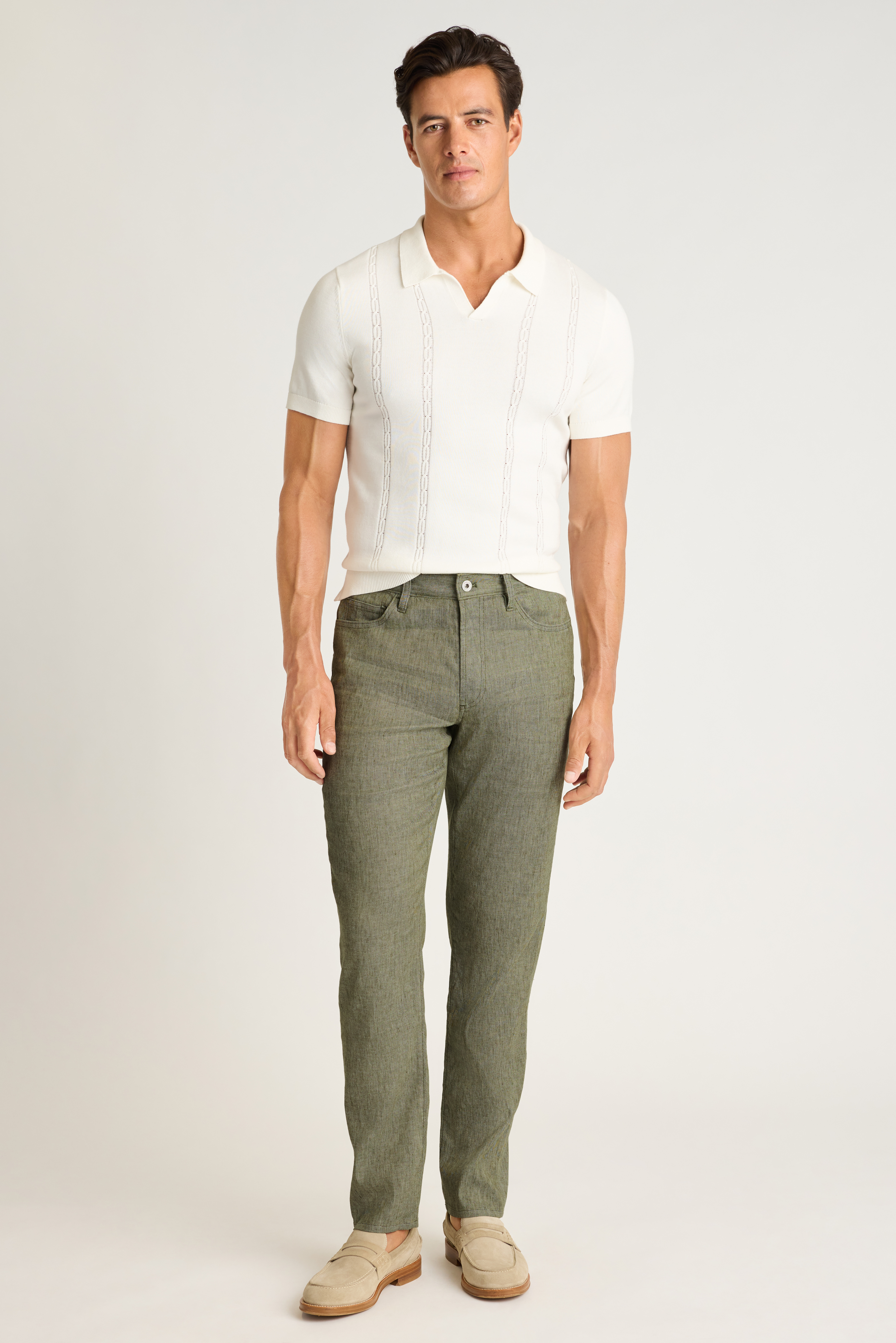 パンツ muller of yoshiokubo LINEN ZIP PANTS Men's Linen 5-Pocket Pants | Coastal Style | Bonobos | Bonobos