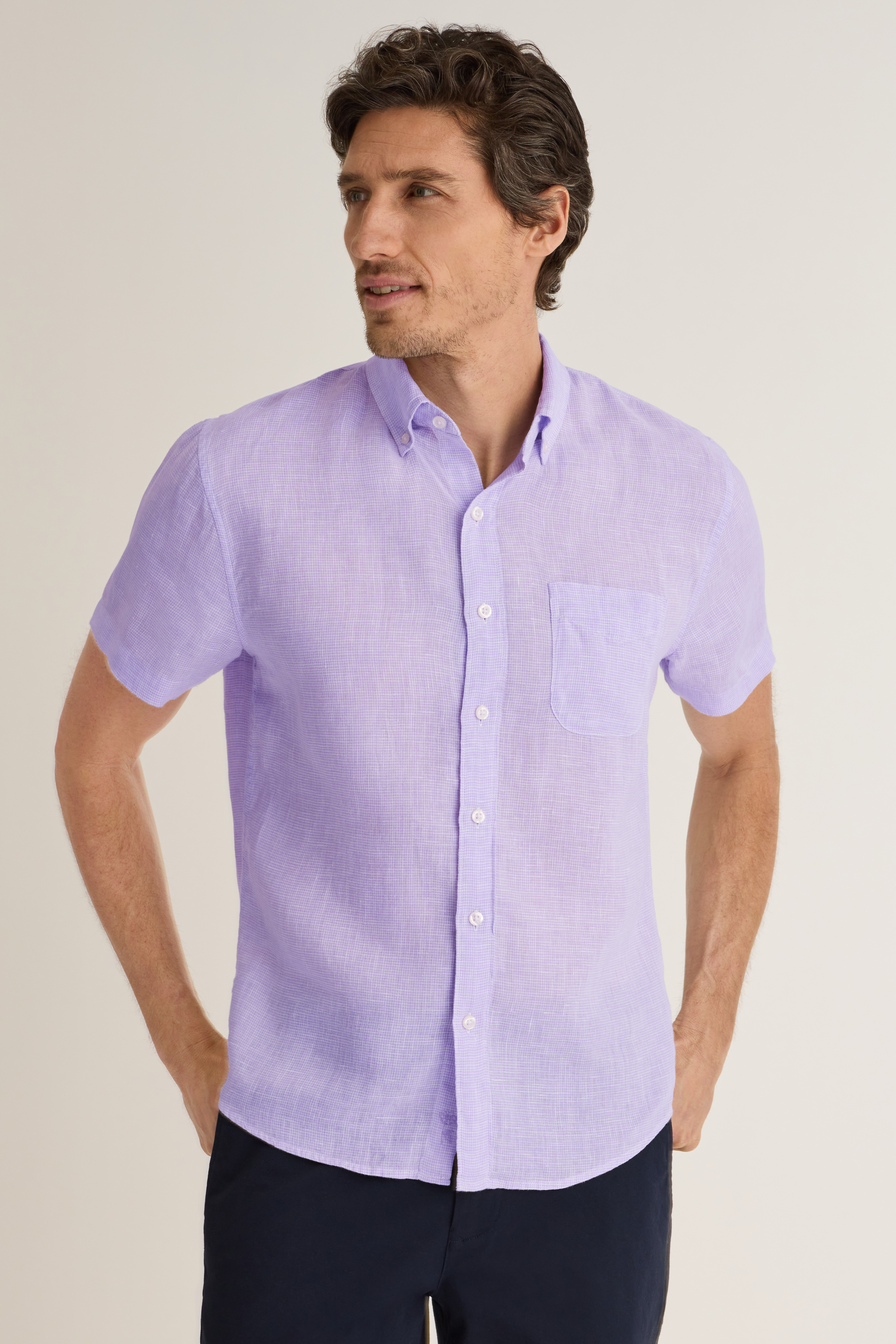 Montauk Linen Short Sleeve Shirt
