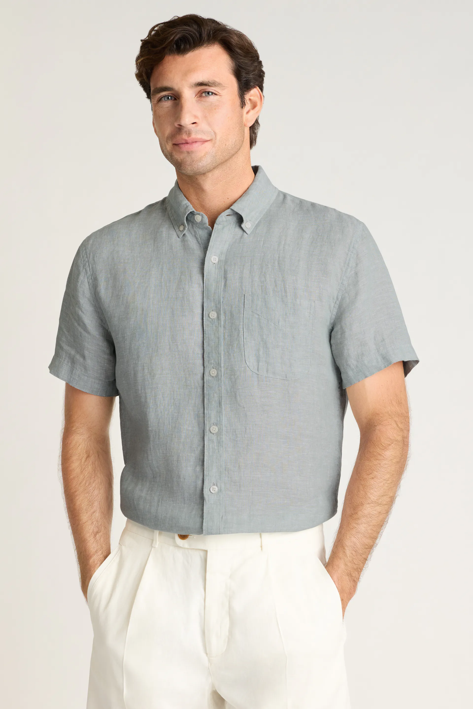 Montauk Linen Short Sleeve Shirt