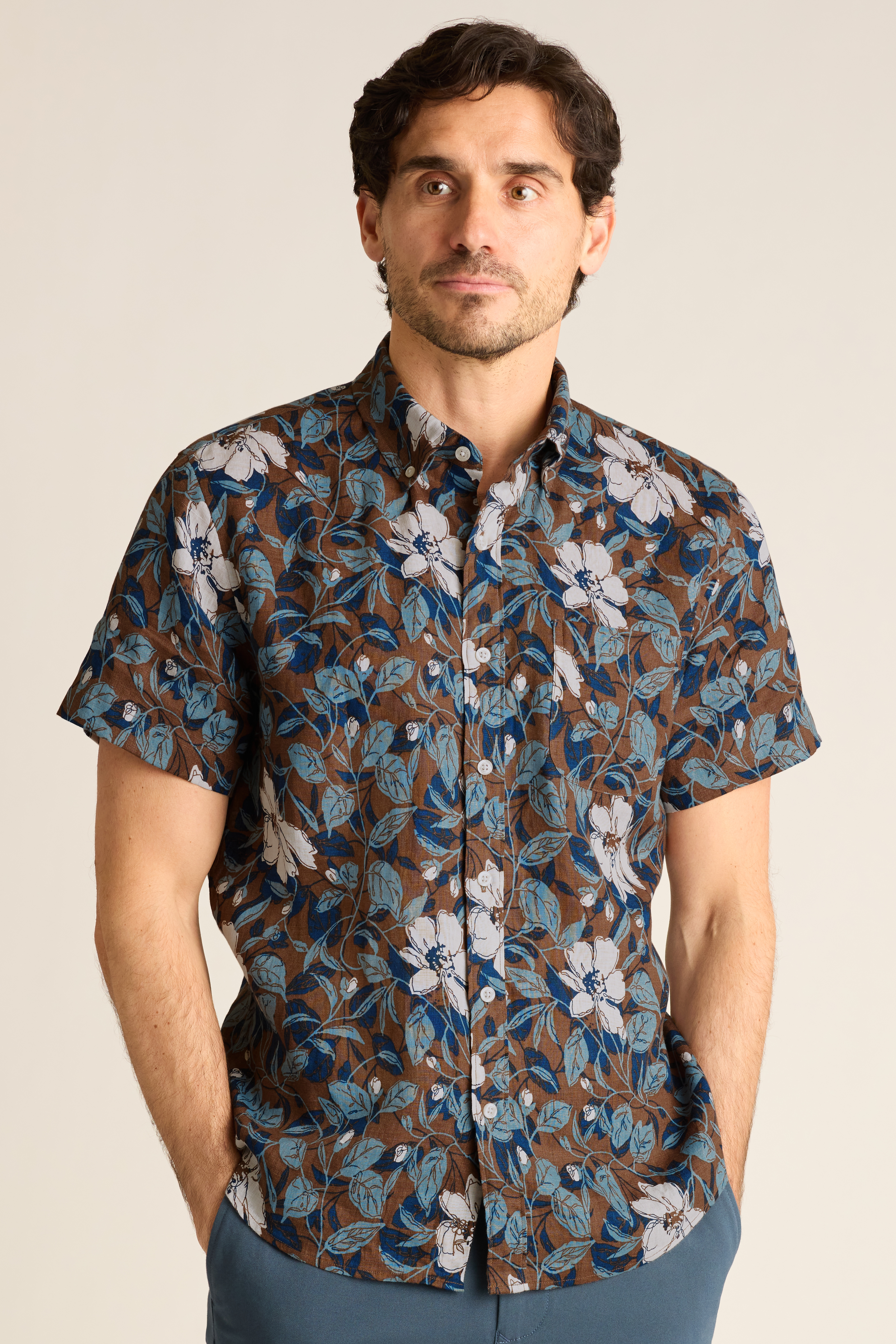 Montauk Linen Short Sleeve Shirt