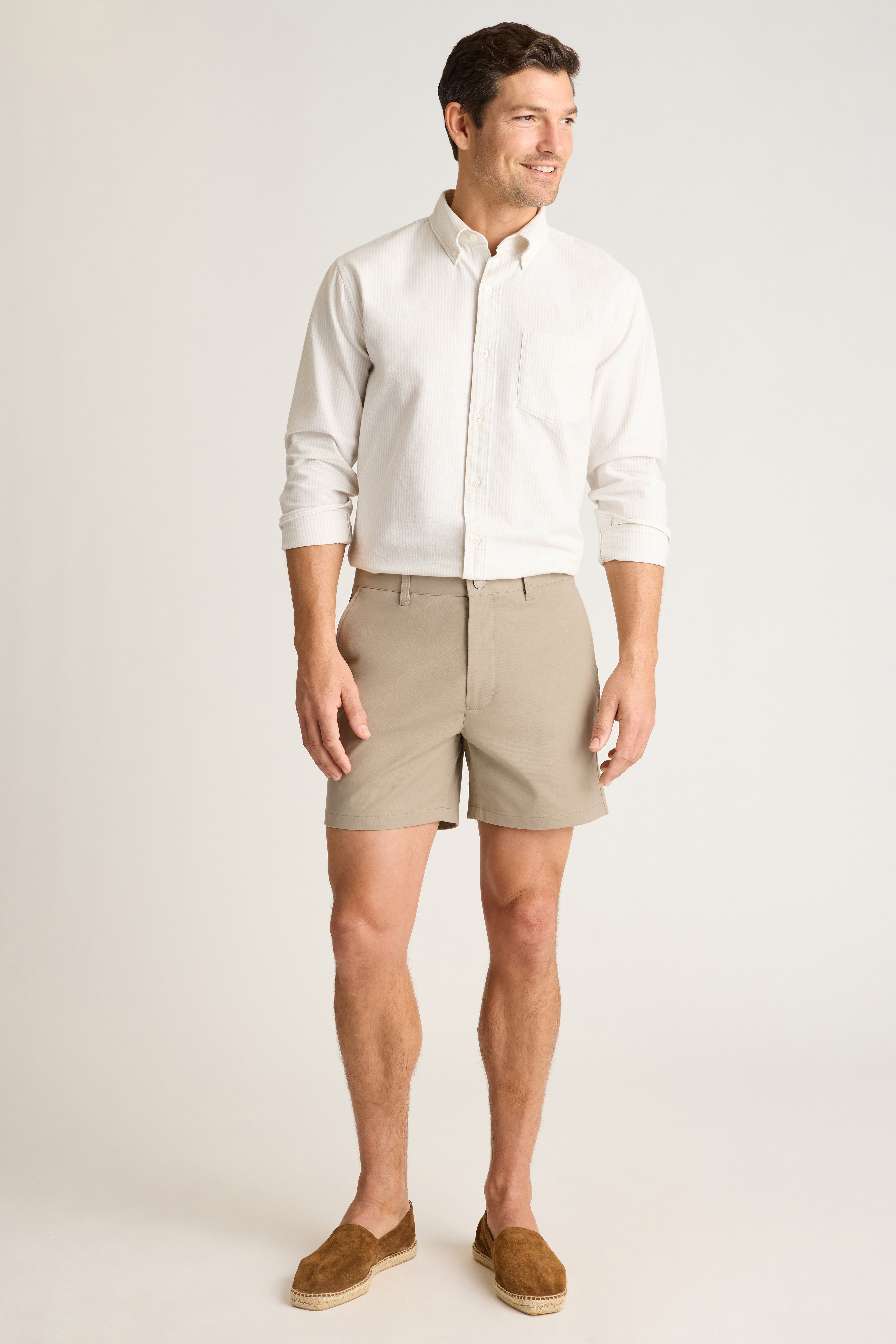 chino dress shorts Ash & Erie 5" Navy Lighweight Signature for Short Men 5" Navy / 35 Take the feeling of your favorite chinos with you everywhere in our summer Mens Tailored Athlete Navy Muscle