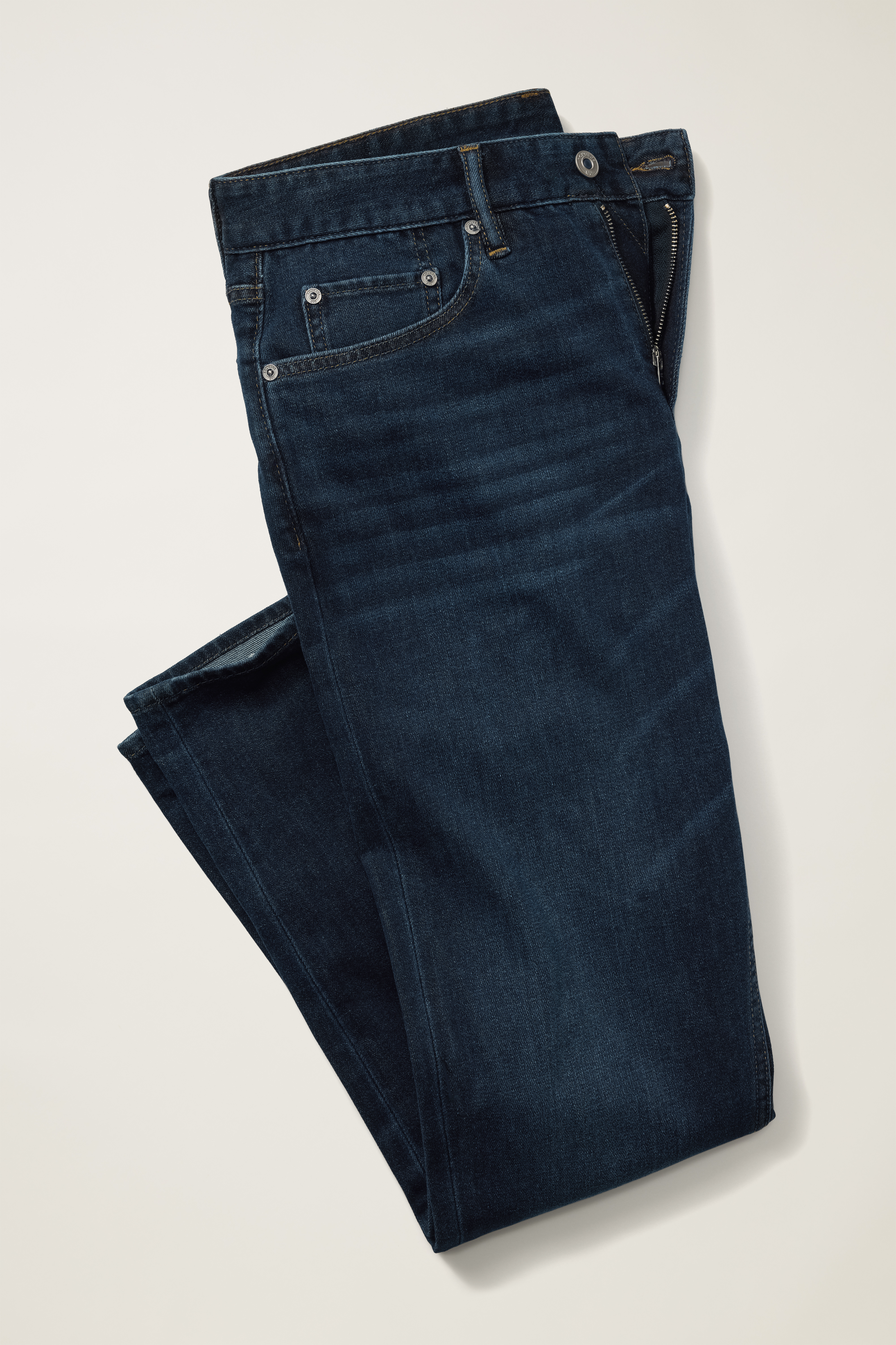 Stretch Lightweight Jeans - Slim Taper Fit