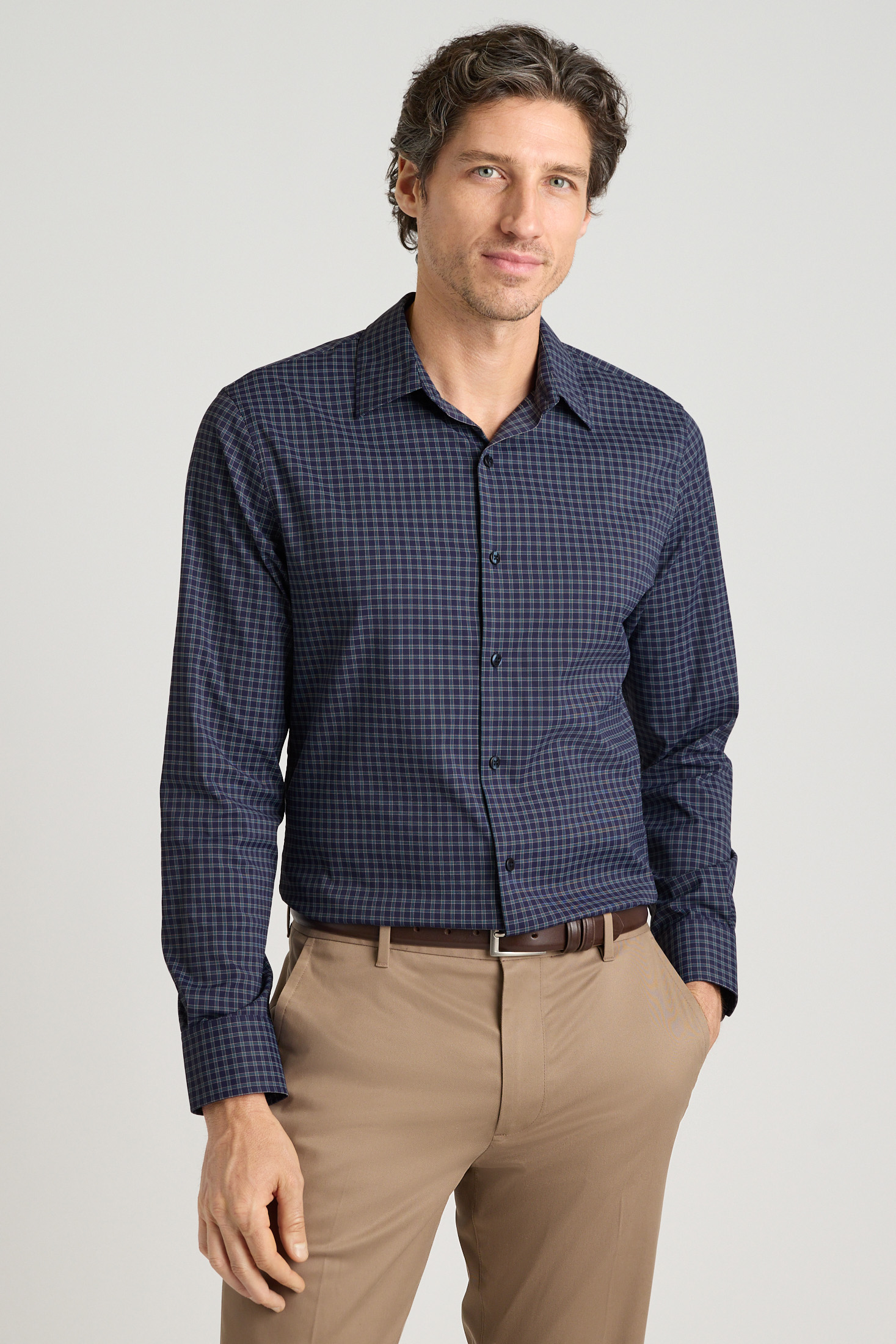 Tech Button Down Shirt