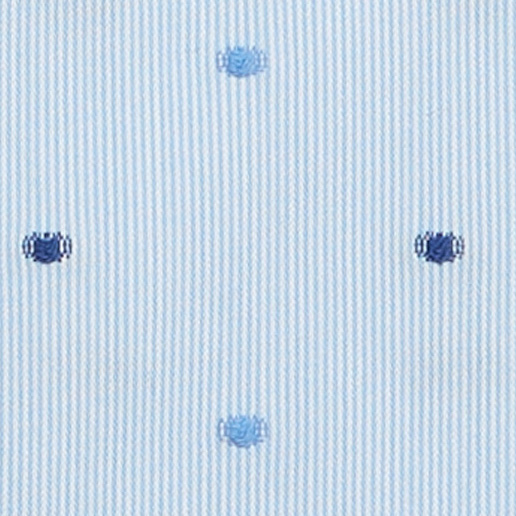 jetsetter stretch dress shirt Bonobos Jetsetter Stretch Dress Shirt 22 / 38 Standard Fit Solid Light Blue  NEW