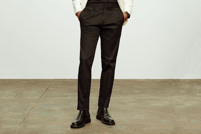 Editorial photo for Stretch Italian Trousers category