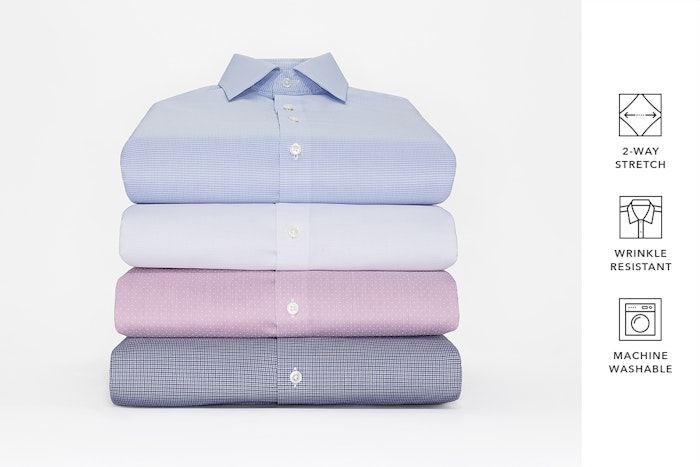 Editorial photo for Swiss Performance Dress Shirts category