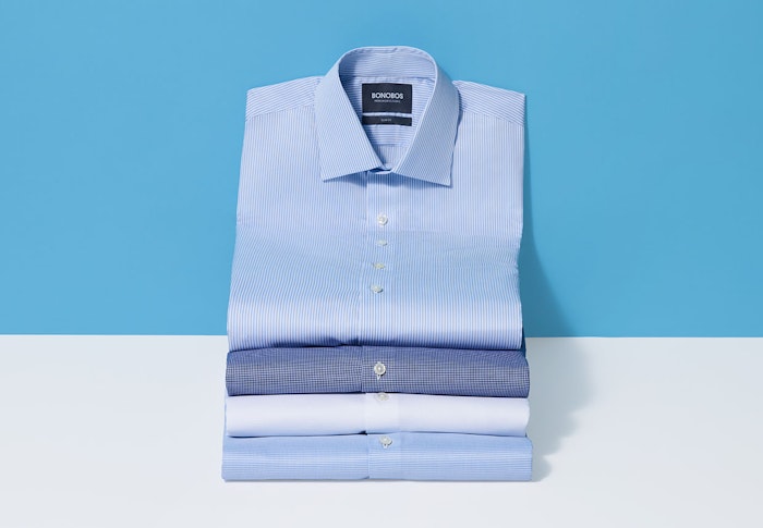 Editorial photo for Swiss Performance Dress Shirts category
