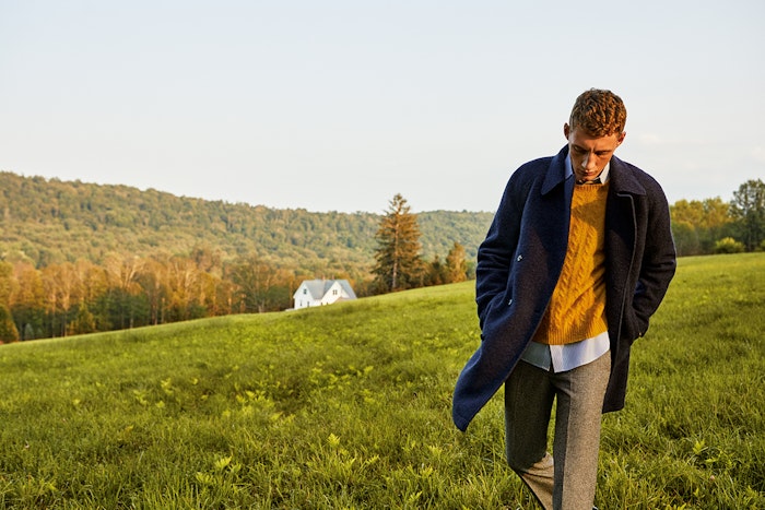 Editorial photo for The Italian Wool Topcoat category