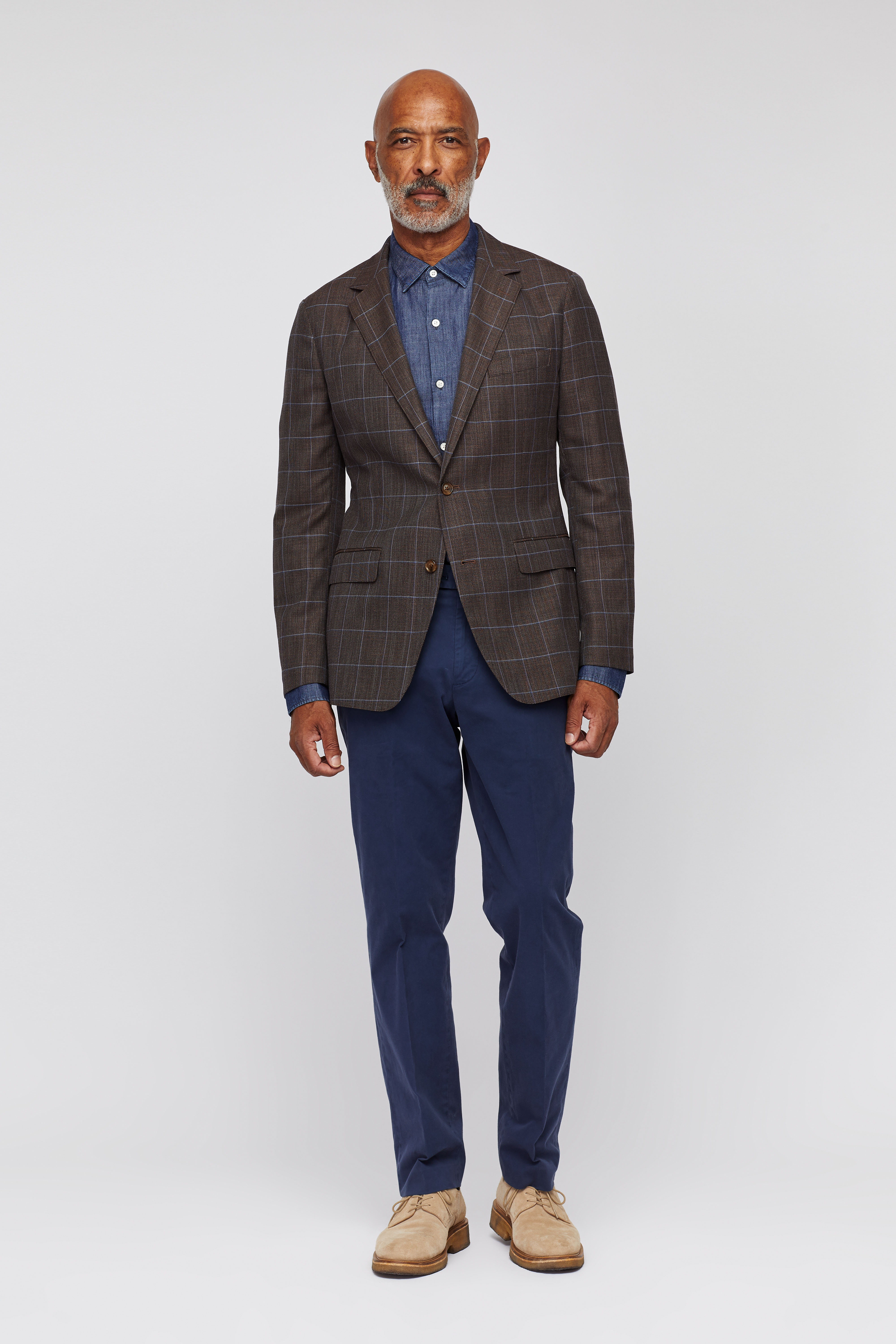 Bonobos blue fashion blazer