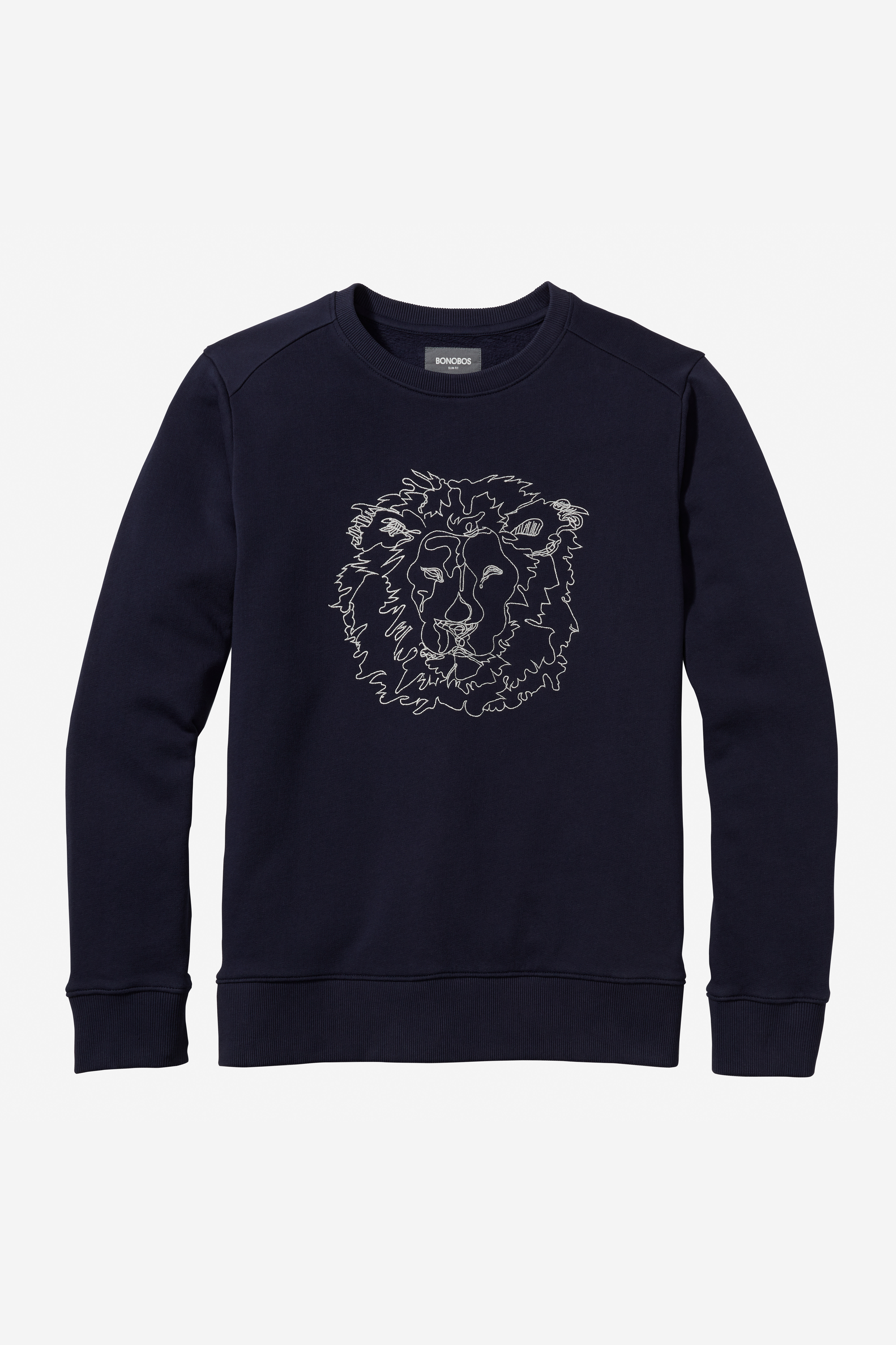 Lion Fleece Crew Neck