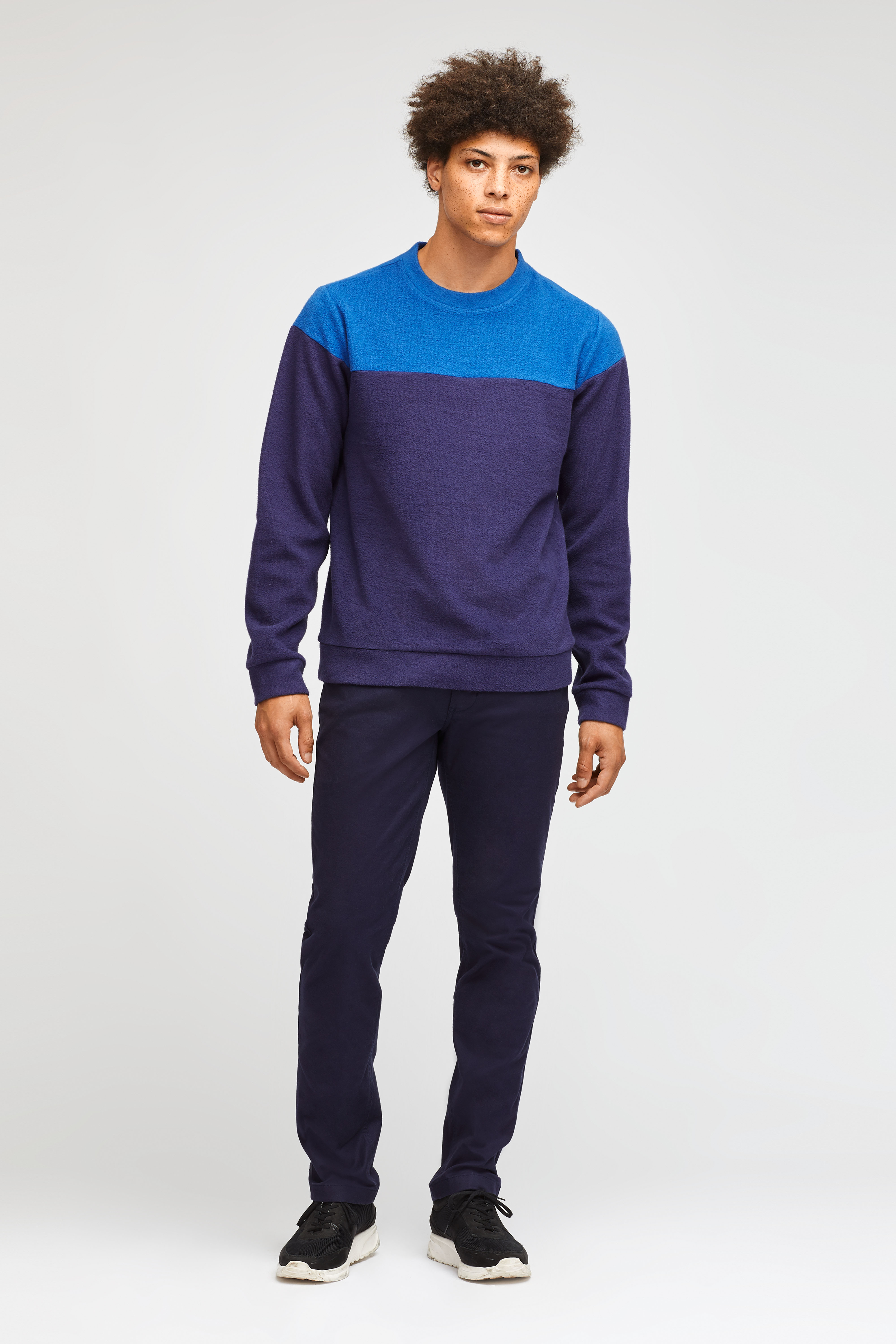 Reverse Fleece Crew Neck Sweatshirt